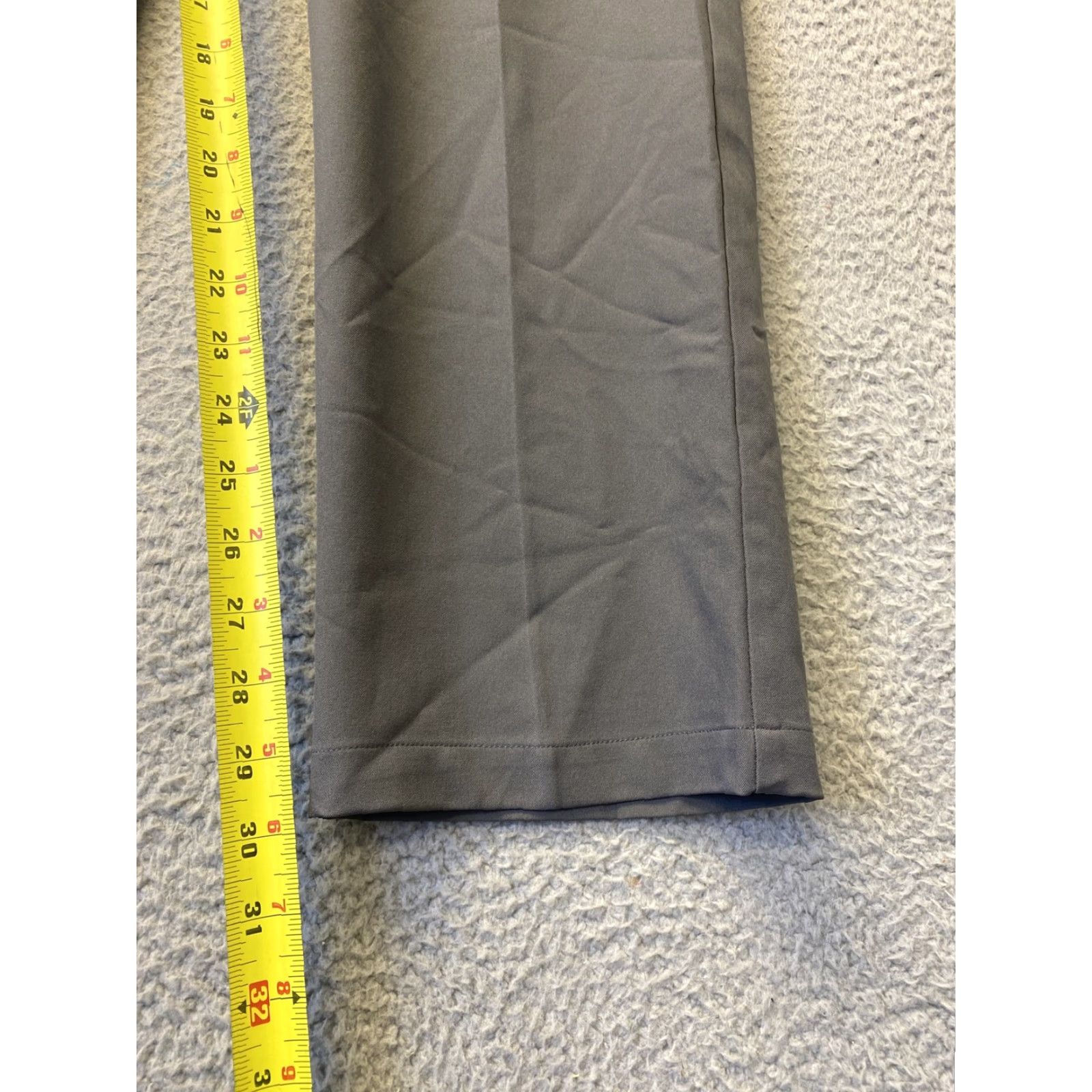 Vintage Greg Norman Golf Pants Men's 32x30 Gray Performance Stretch Easy Care Regular Fit Size US 32 / EU 48 - 4 Thumbnail