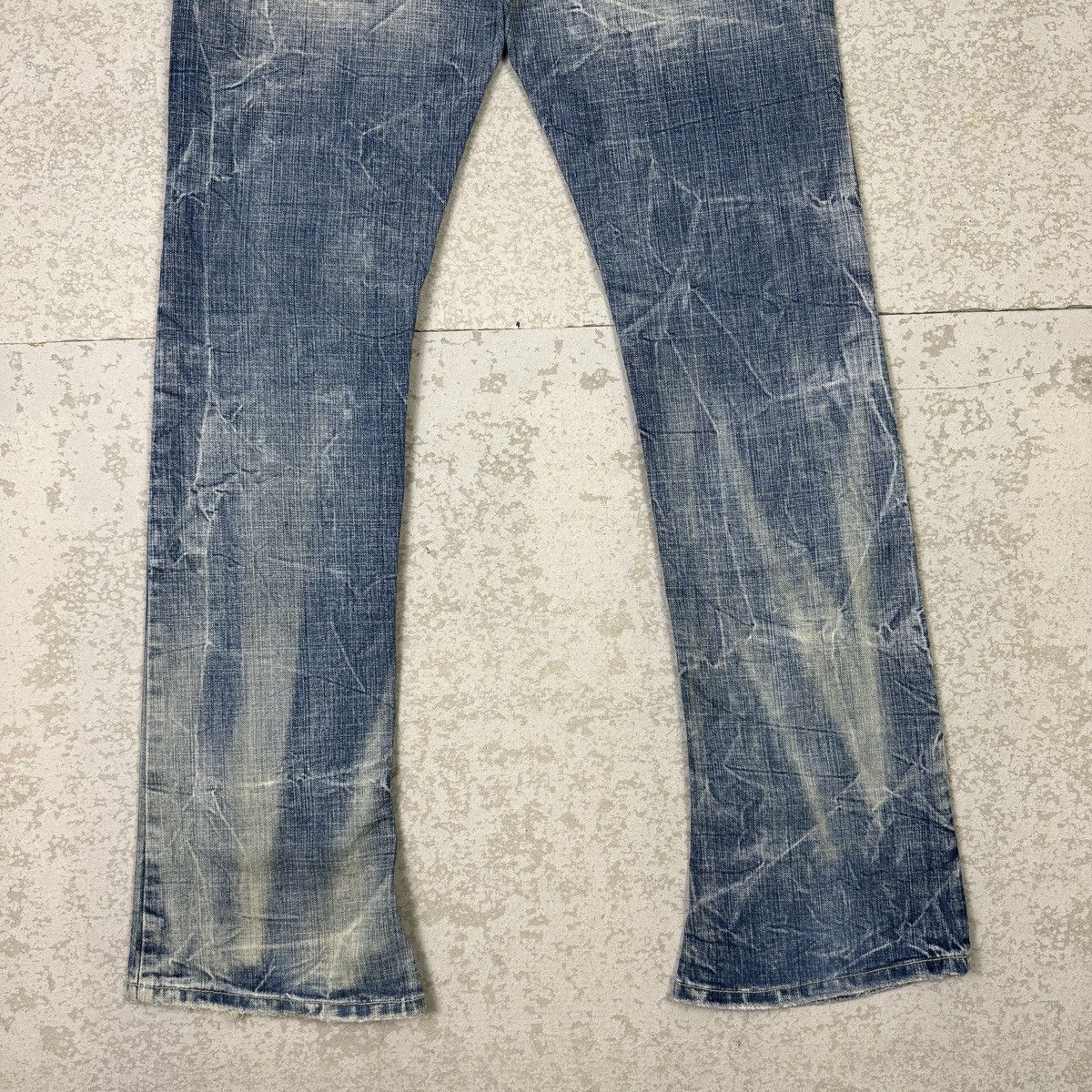 If Six Was Nine Twist Leg - 2000s Ozz-First Flared Jeans Size US 32 / EU 48 - 6 Thumbnail