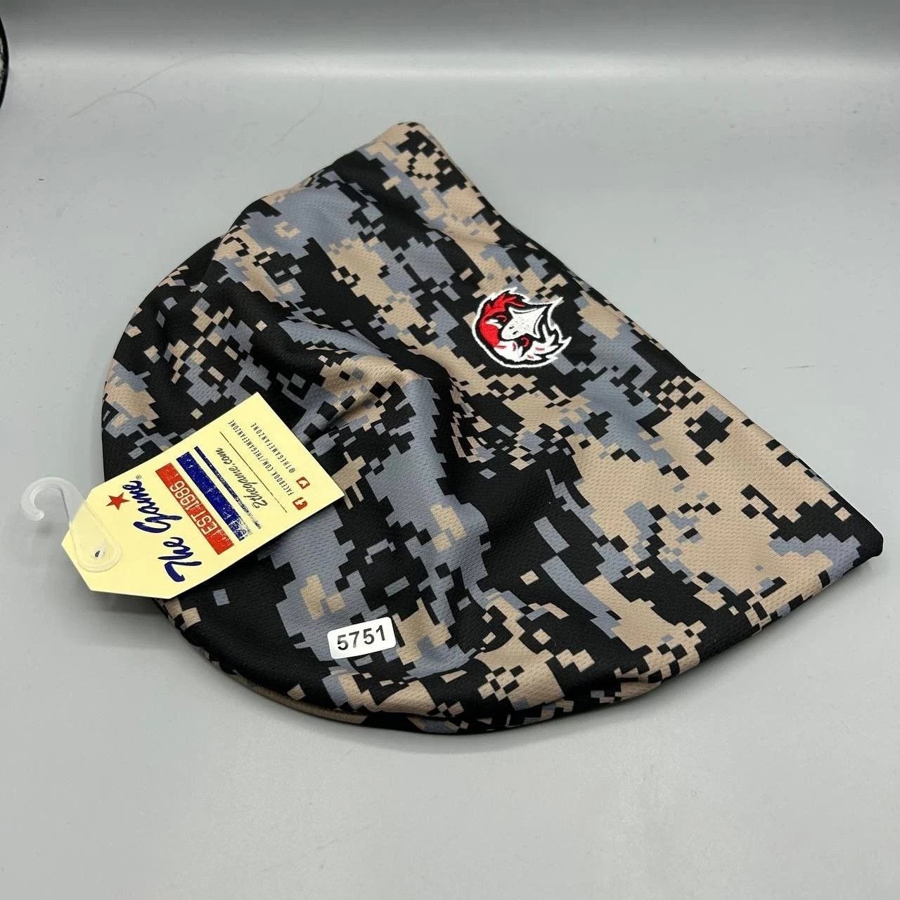 The Game Lakota West Firebirds Hat Men Black Gray Camo Beanie Size ONE SIZE - 7 Thumbnail