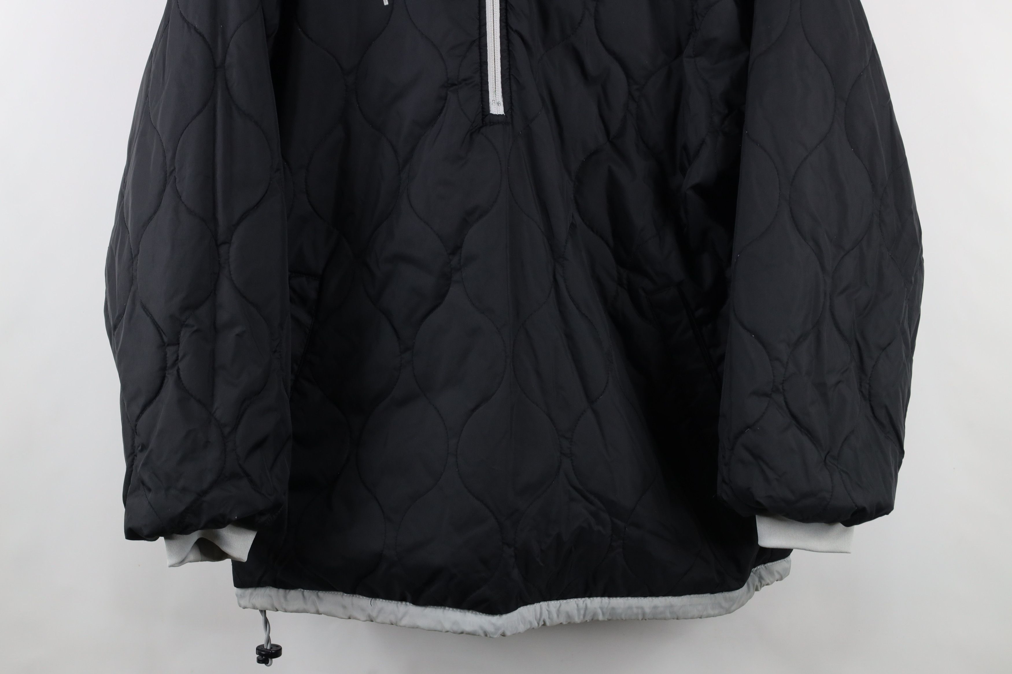Nike × Vintage Vintage 90s Nike Mini Swoosh Reversible Hooded Anorak Jacket Size US M / EU 48-50 / 2 - 14 Thumbnail