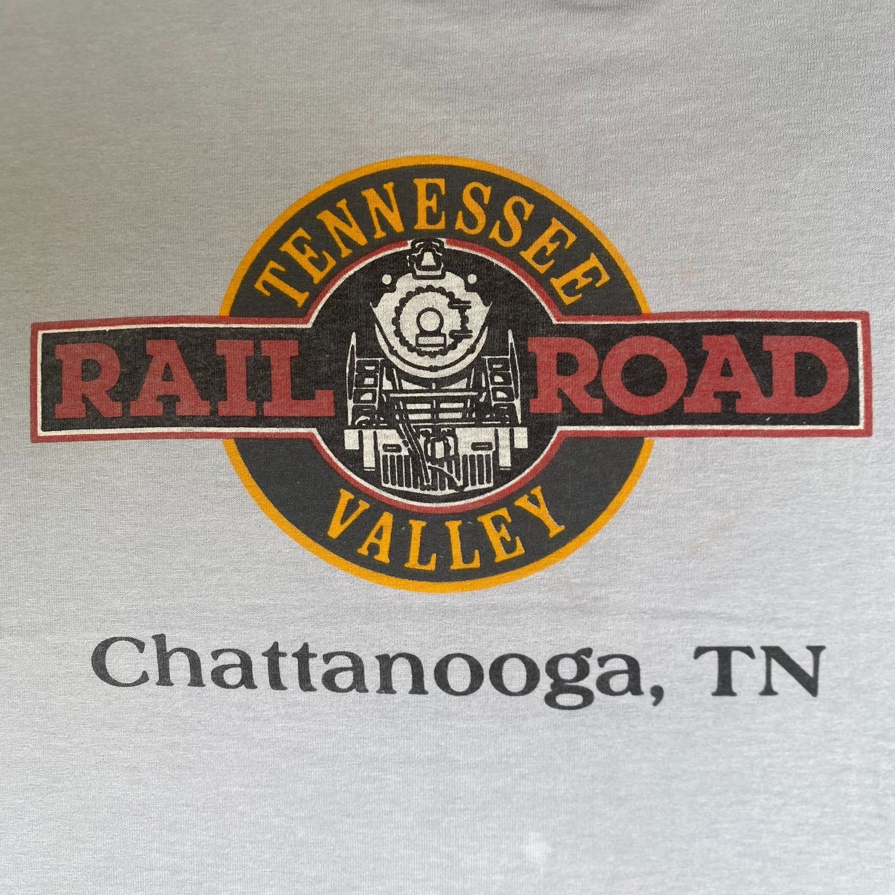 Vintage Vintage 80s Tennessee Railroad Shirt Train Single Stitch Tee Size US XL / EU 56 / 4 - 3 Thumbnail