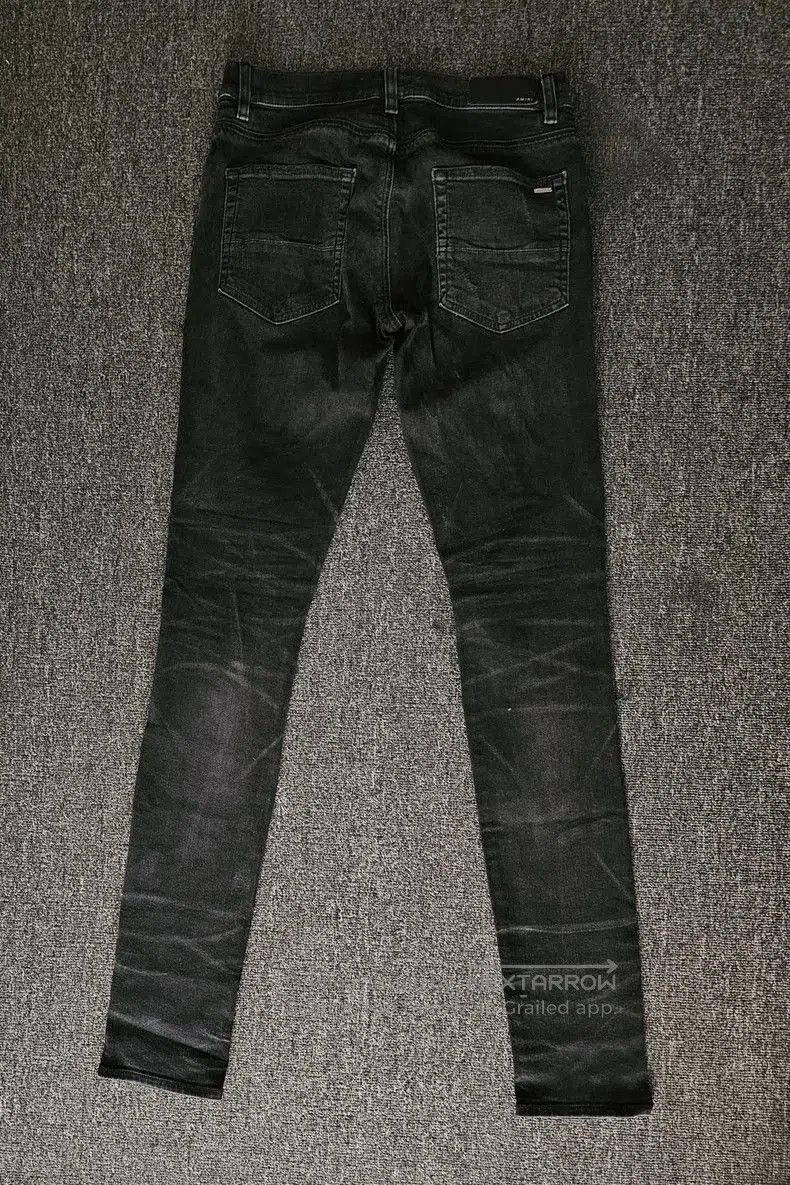Amiri Amiri MX1 Distressed Black Jeans. Size US 30 / EU 46 - 4 Thumbnail