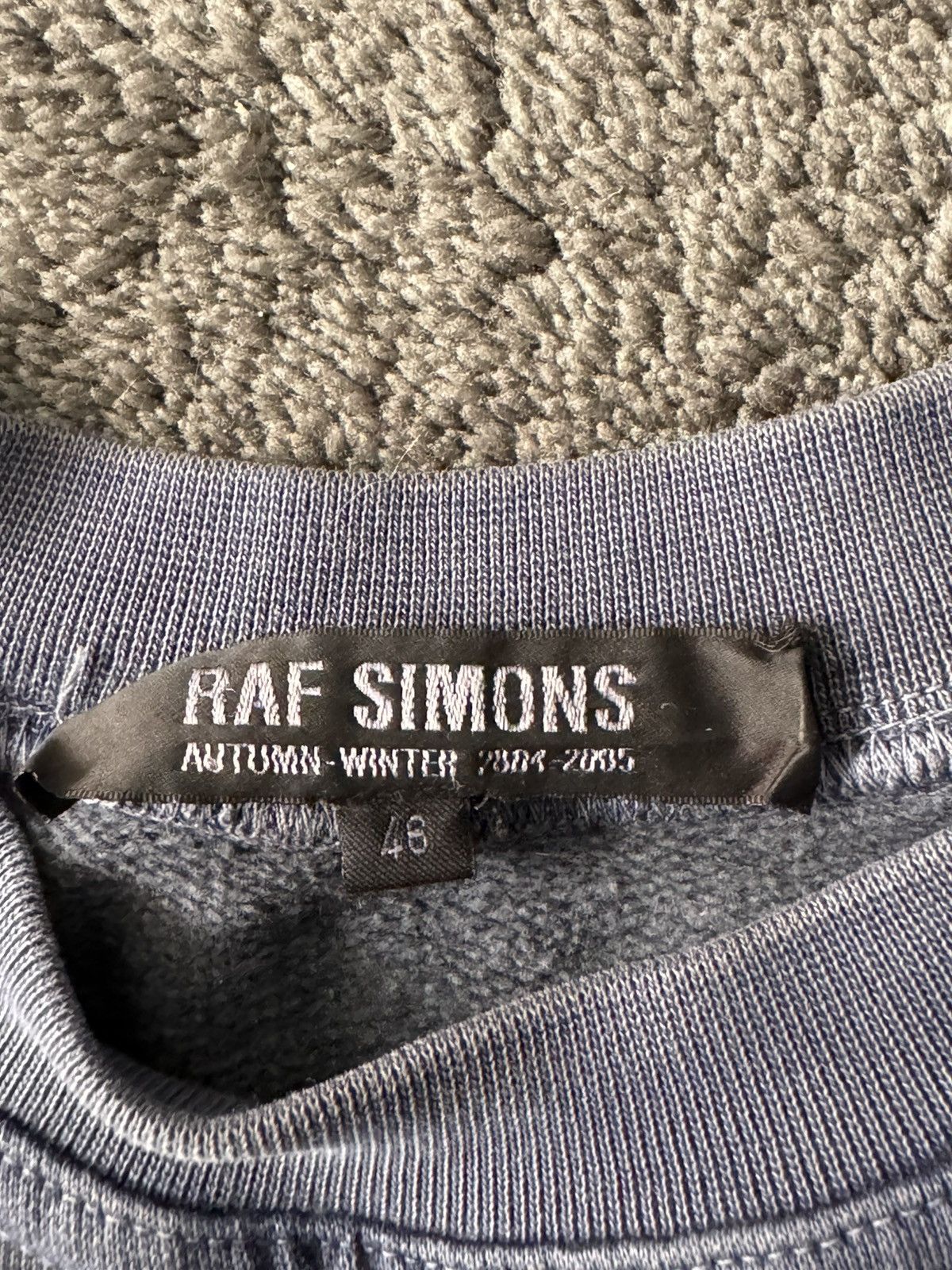 Raf Simons Raf simon’s aw04 waves patch sweater Size US M / EU 48-50 / 2 - 3 Thumbnail