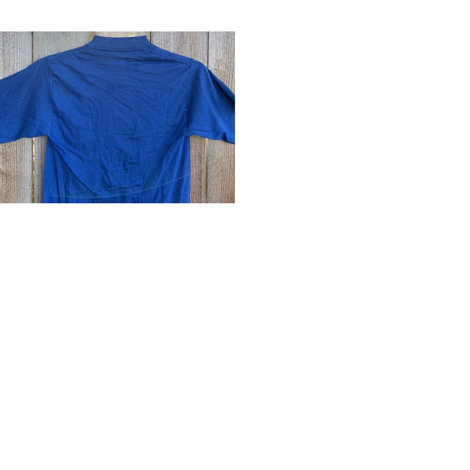 Vintage Vintage 610 KFRC T Shirt Print Tees 34-36 S Single Stitch 70s 80s Runs Small Blue 100% Cotton Unisex Graphic Tee shirt Mens Womens Boys Girls Shirt Size US S / EU 44-46 / 1 - 9 Thumbnail