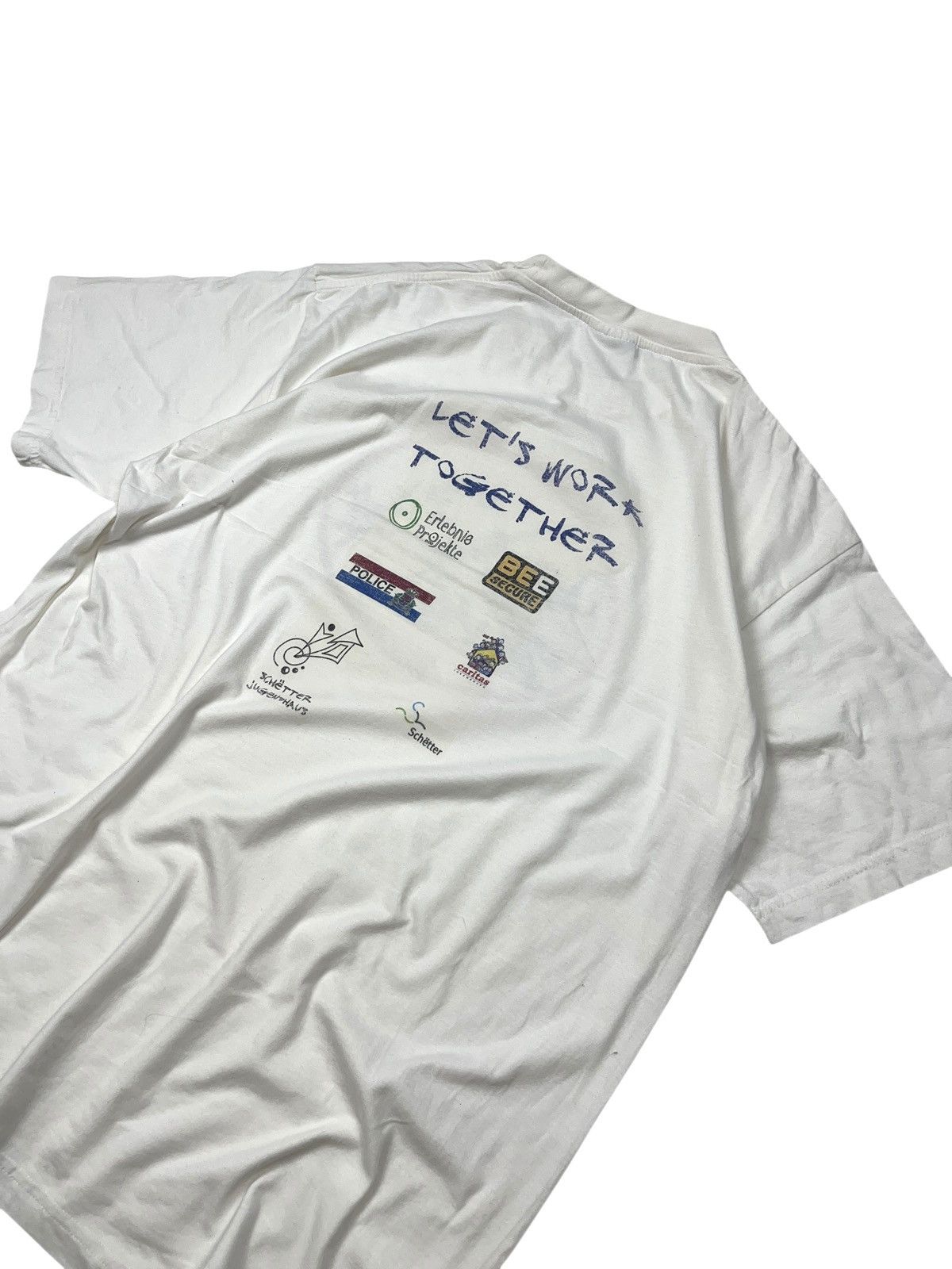 Other Vintage Against Drugs German T-Shirt D.A.R.E Size US XL / EU 56 / 4 - 5 Thumbnail