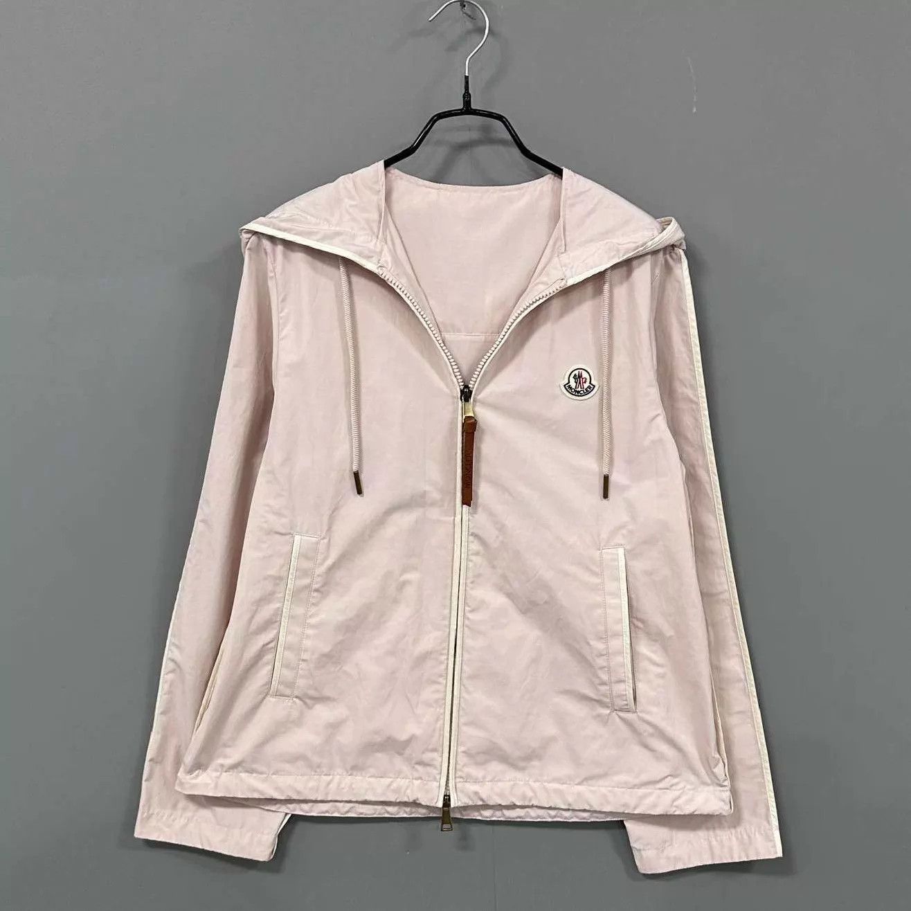 Moncler Moncler SS26 Logo Zip Jacket Women's Size 0 Size XS / US 0-2 / IT 36-38 - 1 Thumbnail