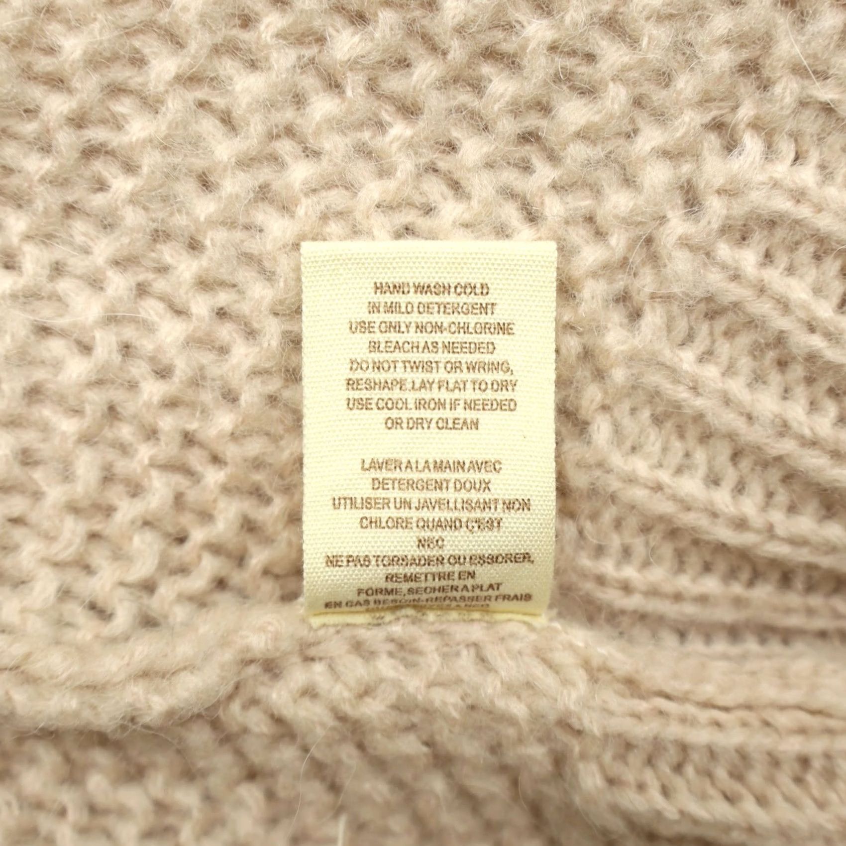 Free People Free People V-Neck Pullover Sweater Oversized Knit Pink Acrylic Wool Blend S Womens Pullover IDK Size S / US 4 / IT 40 - 7 Thumbnail