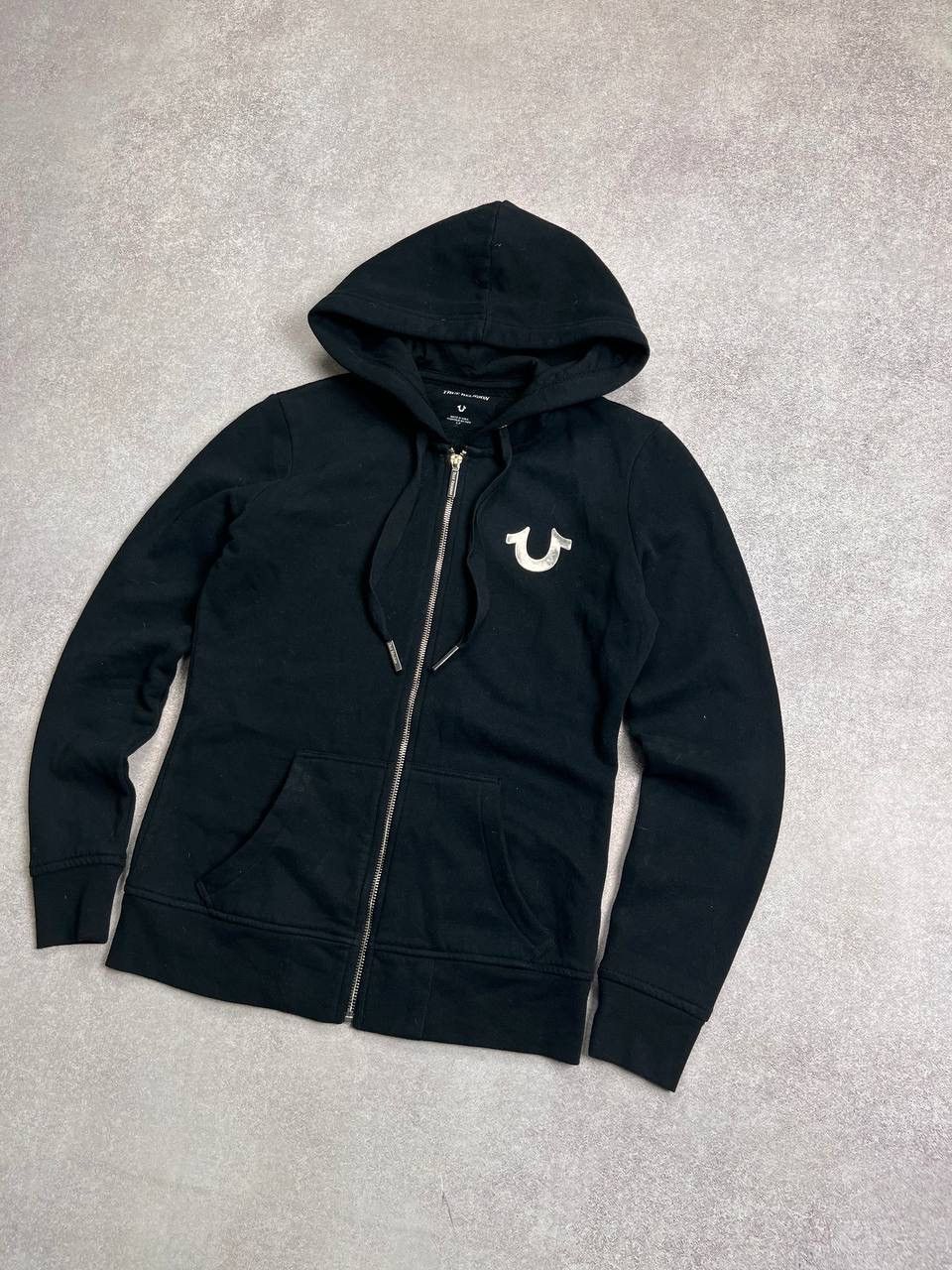 True Religion × Vintage VINTAGE TRUE RELIGION BUDDA BIG LOGO ZIP HOODIE Y2K S Size US S / EU 44-46 / 1 - 4 Thumbnail