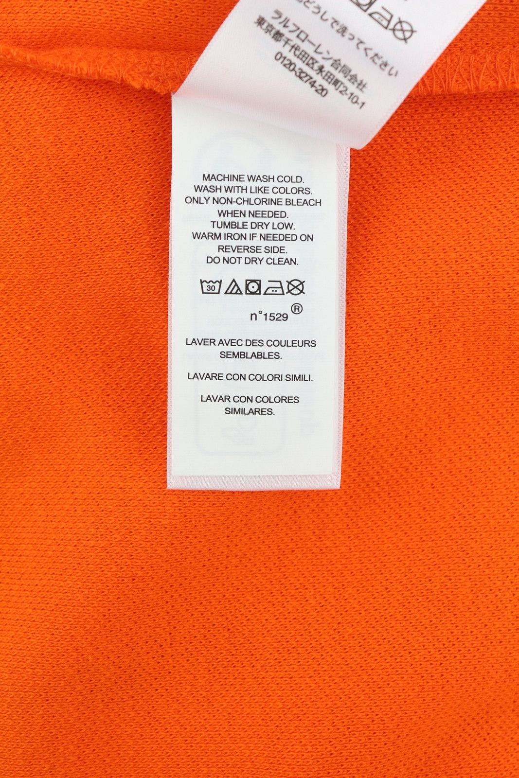RLX Ralph Lauren S Orange Polo Wicking Tee 84518 Size US S / EU 44-46 / 1 - 9 Thumbnail