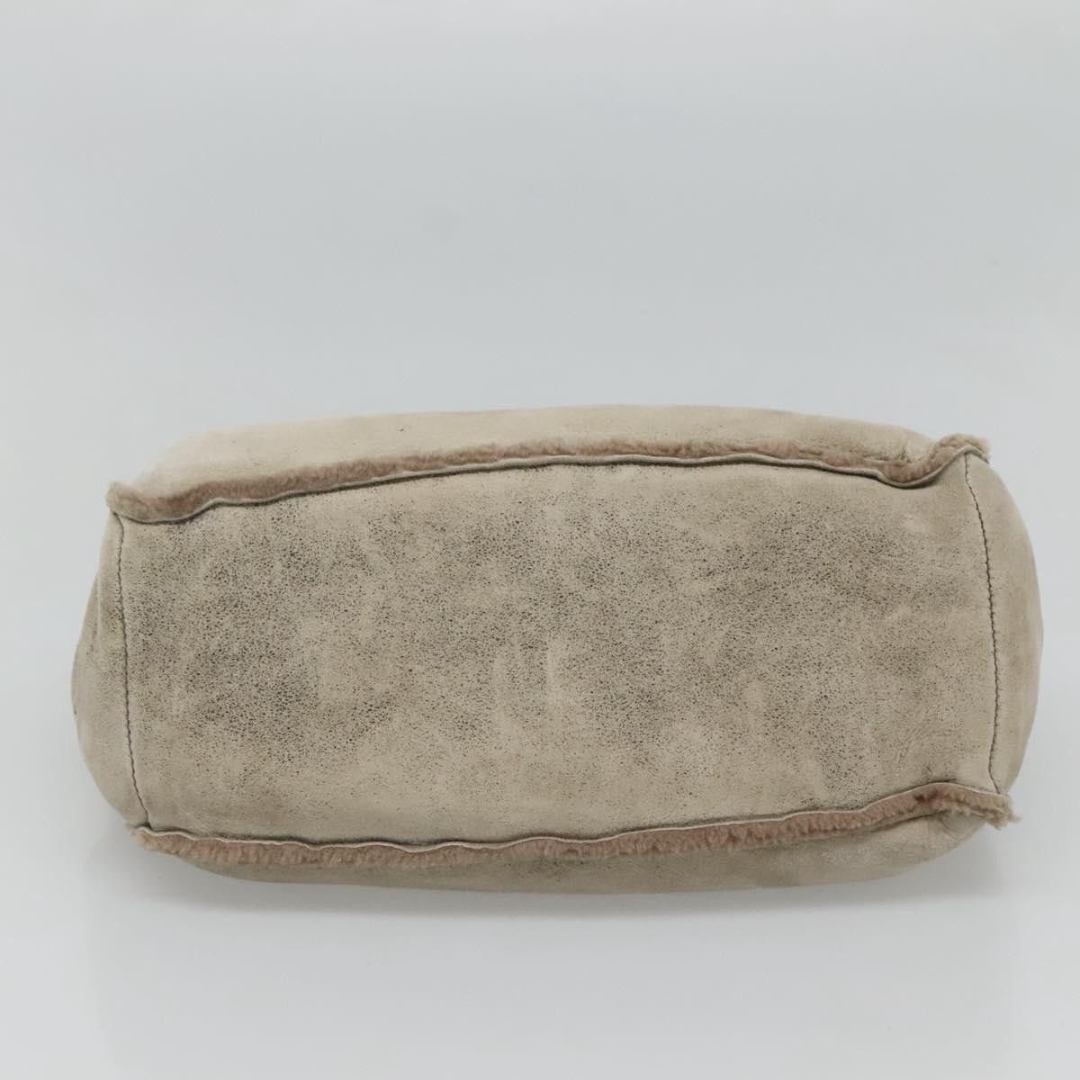 Celine CELINE Boogie Bag Hand Bag Mouton Beige Size ONE SIZE - 9 Thumbnail