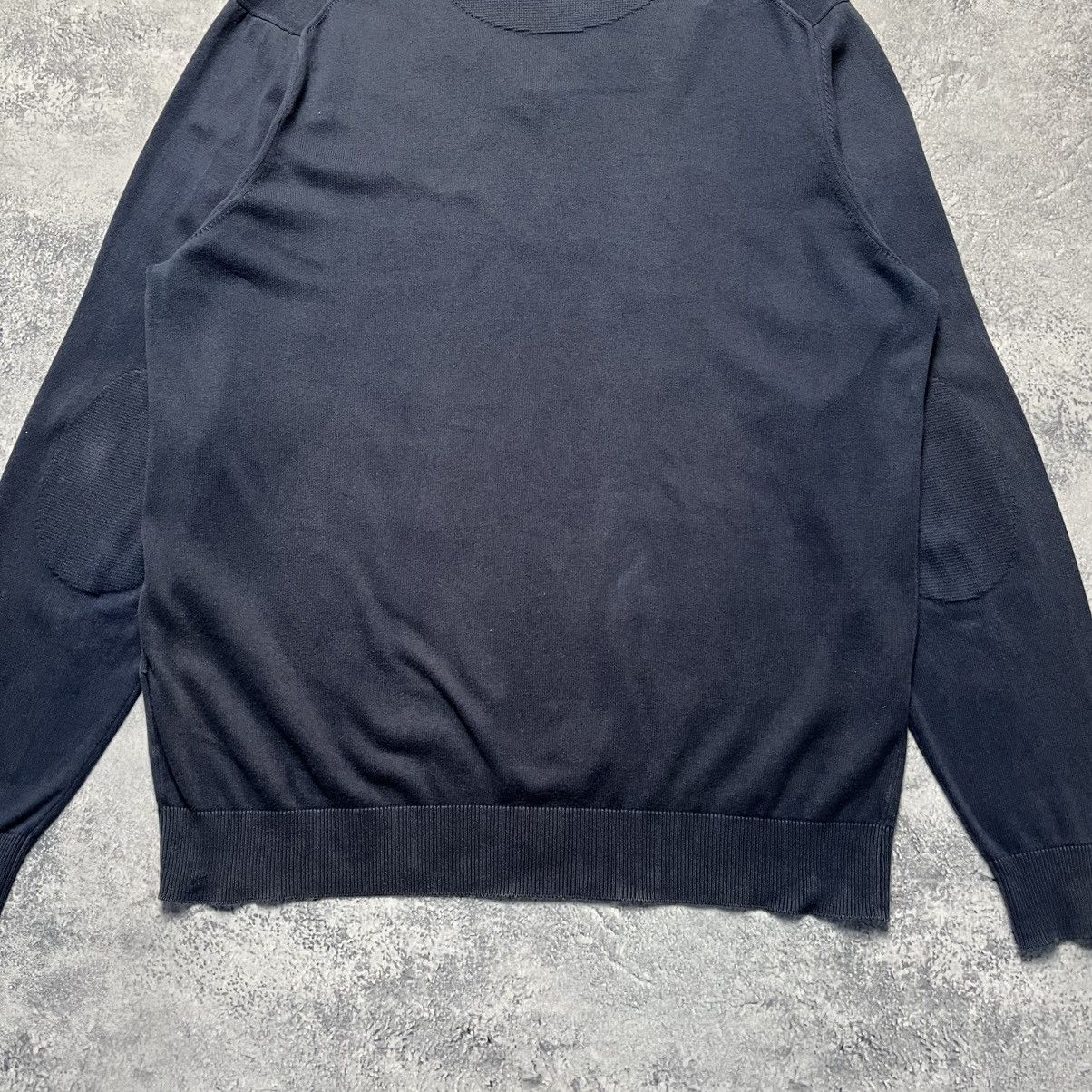 Lacoste Lacoste Blue V-Neck Sweater Streetwear Y2K Designer Size US L / EU 52-54 / 3 - 13 Thumbnail