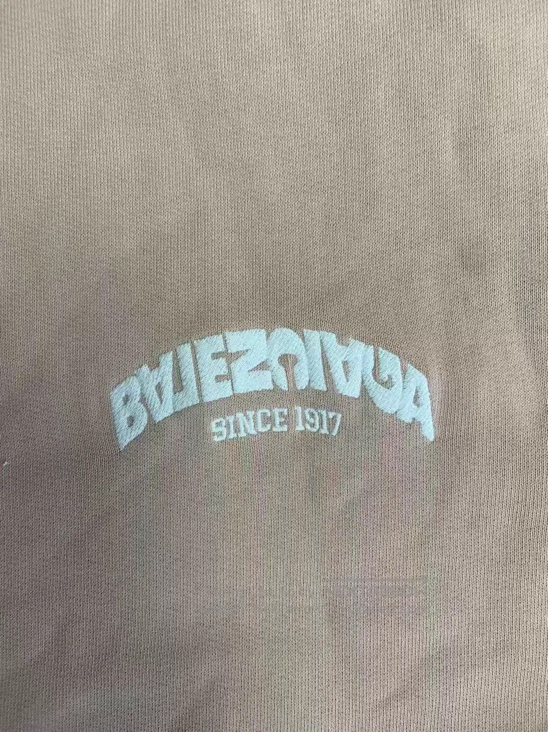 Balenciaga Balenciaga Letter Printed Zip-Up Hoodie Casual Sweatshirt Size US S / EU 44-46 / 1 - 3 Thumbnail