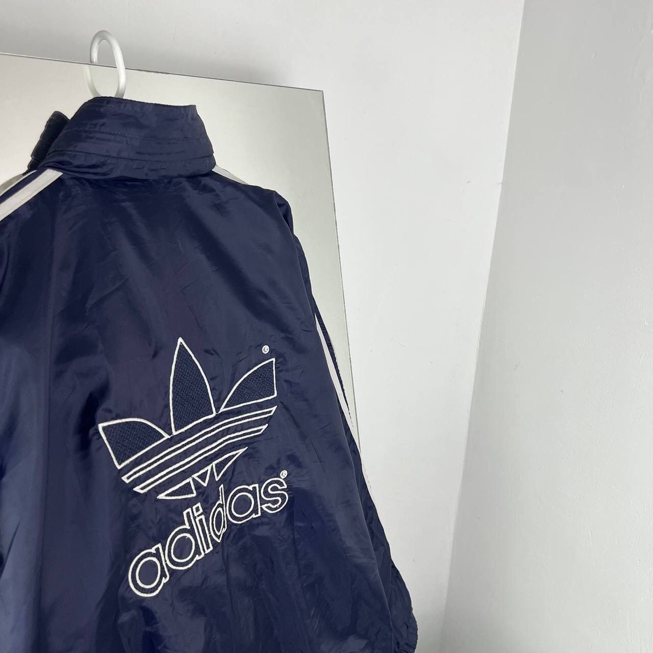 Vintage Adidas Vintage Light Jacket Big Logo Y2K Style Size US XL / EU 56 / 4 - 3 Thumbnail
