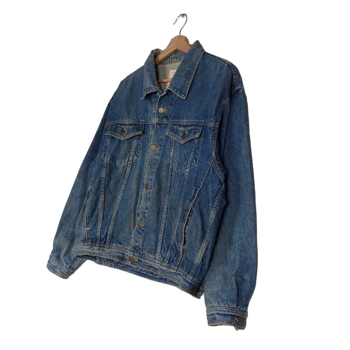 Japanese Brand 🔥Vtg Trucker Denim Jacket Bendorn Japan Issey Miyake Size US M / EU 48-50 / 2 - 2 Thumbnail
