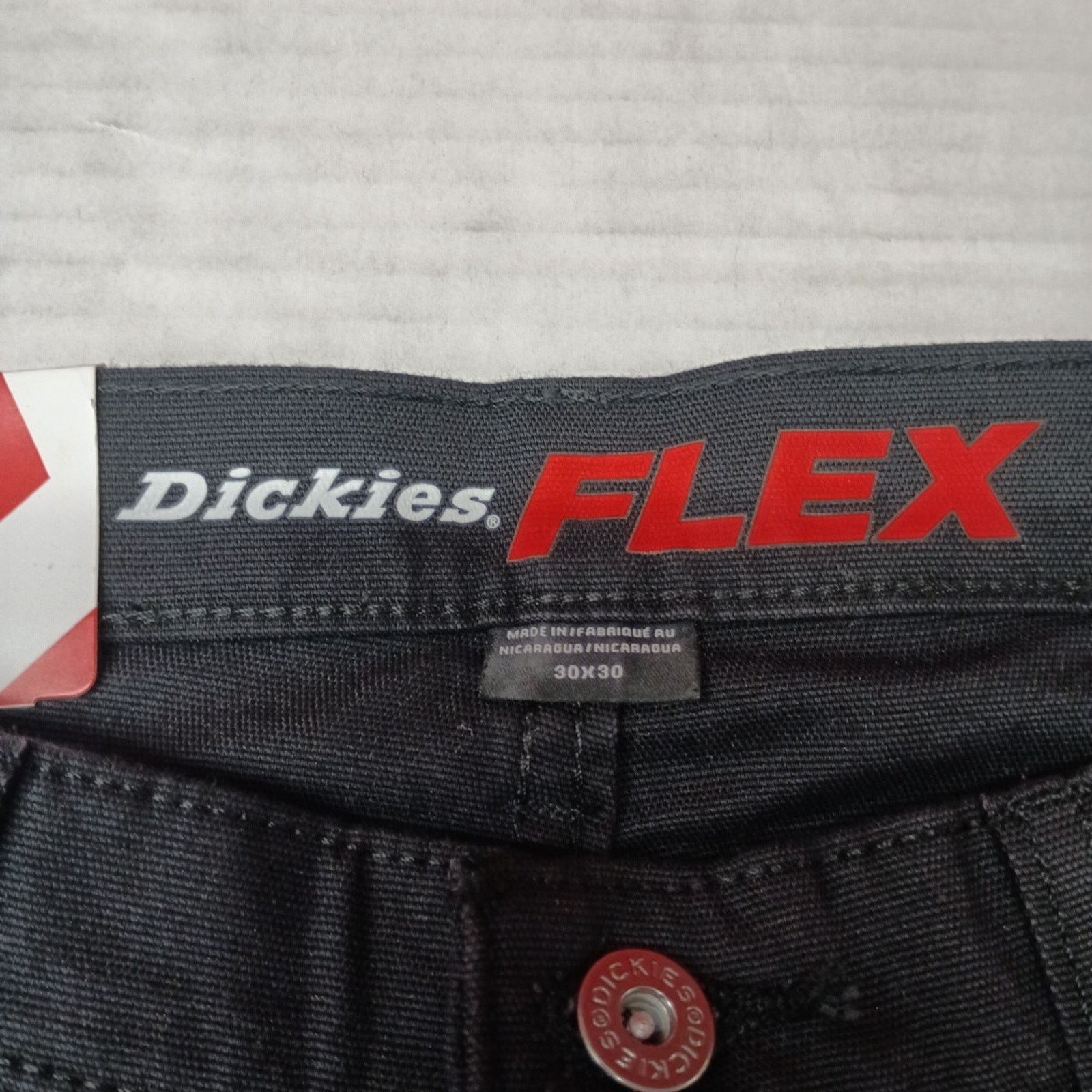 Dickies Dickies Flex 2X Stronger Pants Men's 30x30 Black Regular Fit Size US 30 / EU 46 - 5 Thumbnail