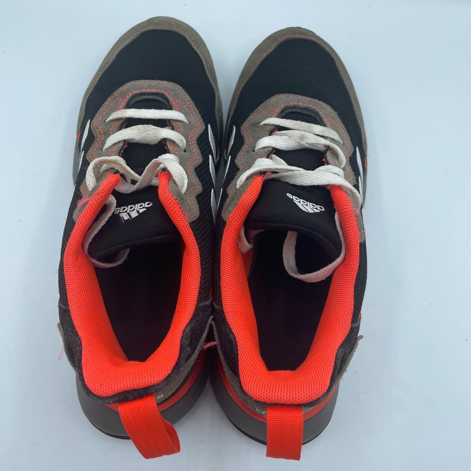 Adidas Adidas Rapidarun Elite Running Athletic Shoe Black Orange 6 Size US 6 / EU 39 - 7 Thumbnail