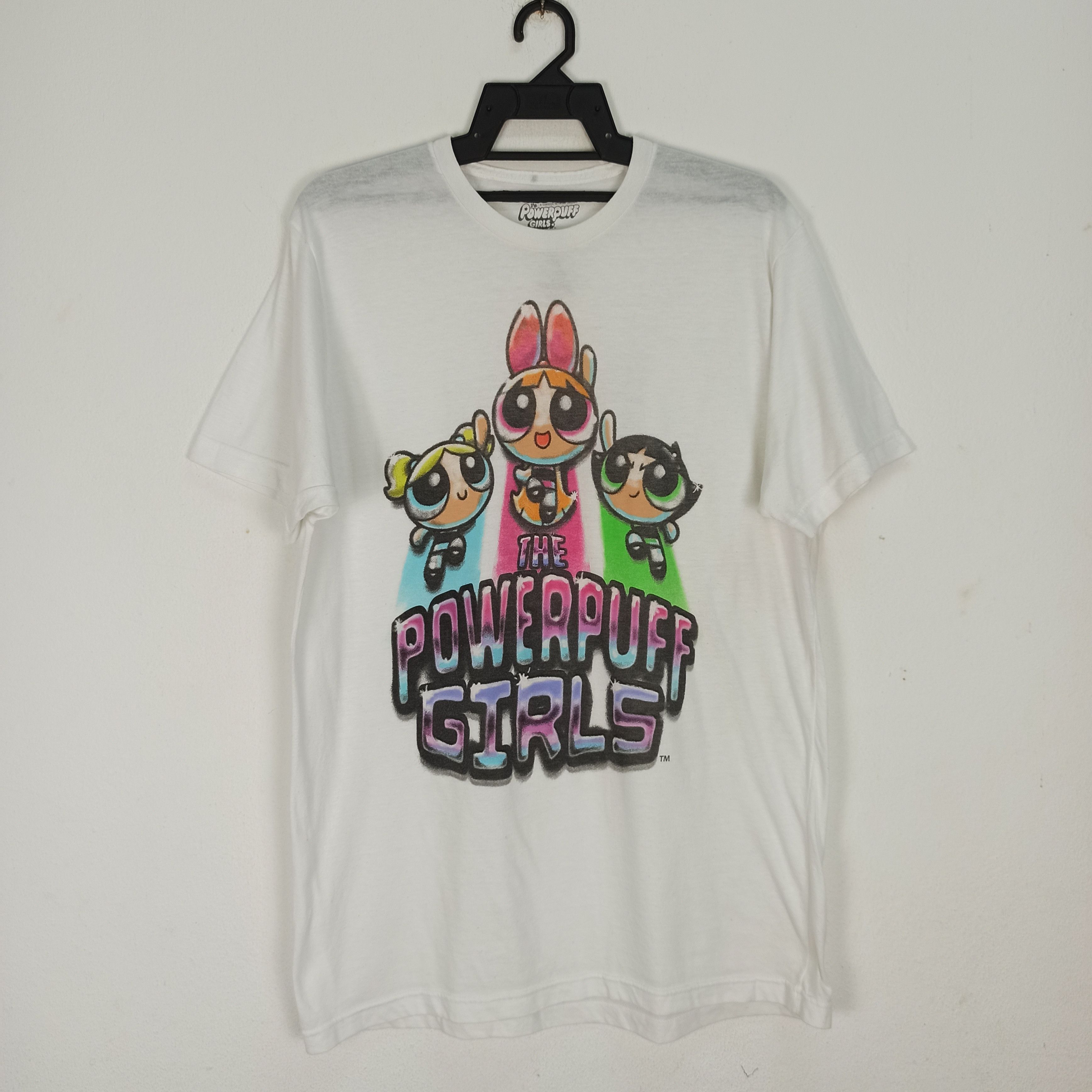 🔥Steals🔥 Powerpuff Girls Cartoon Network Promo T-shirt