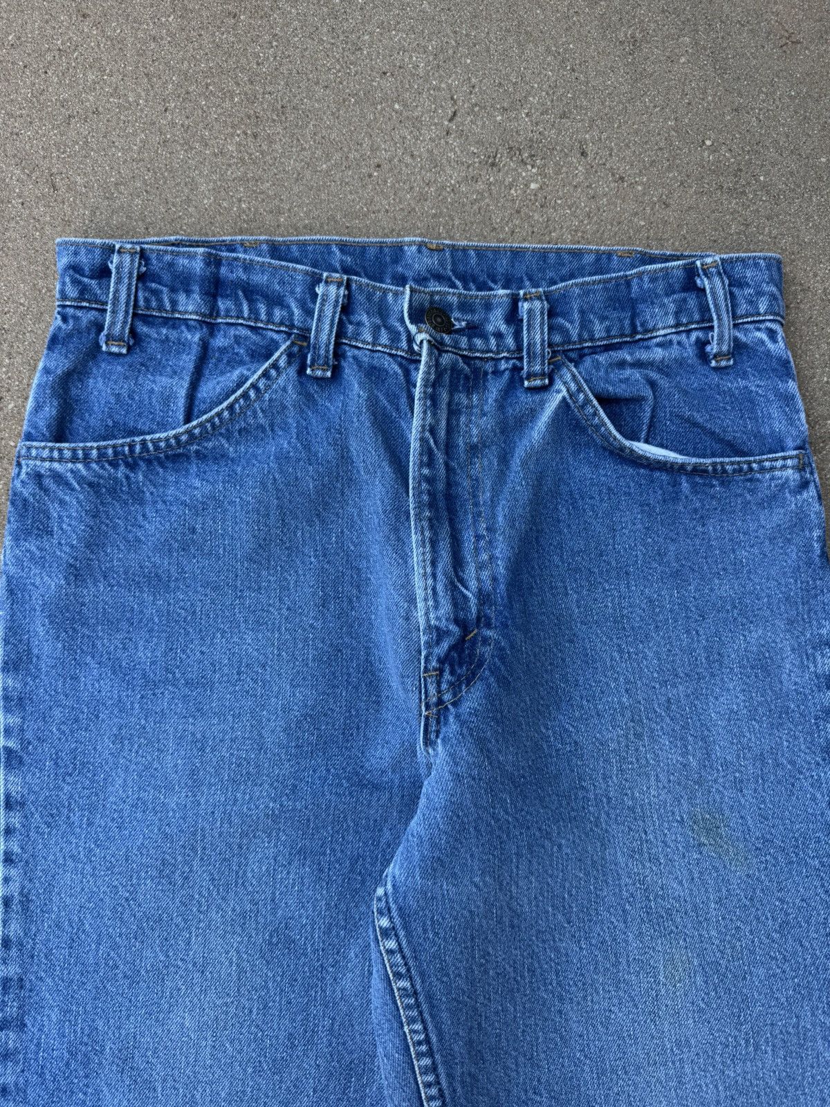 Levi's × Vintage Vtg 70’s Levi’s 646 Orange Tab Bellbottom Flare Jeans 32x31 Size US 32 / EU 48 - 4 Thumbnail