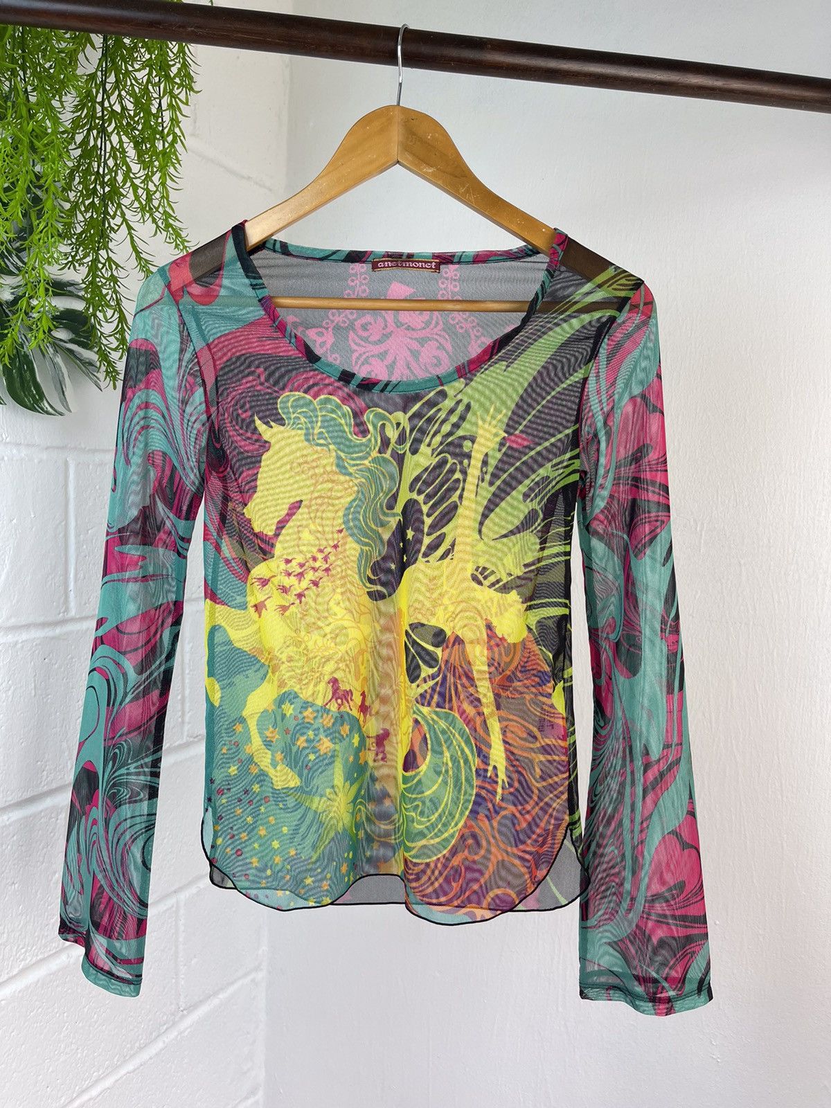 Beauty Beast Vtg Onetmonet Japan Mash Long Sleeve a5 Size XS / US 0-2 / IT 36-38 - 1 Thumbnail