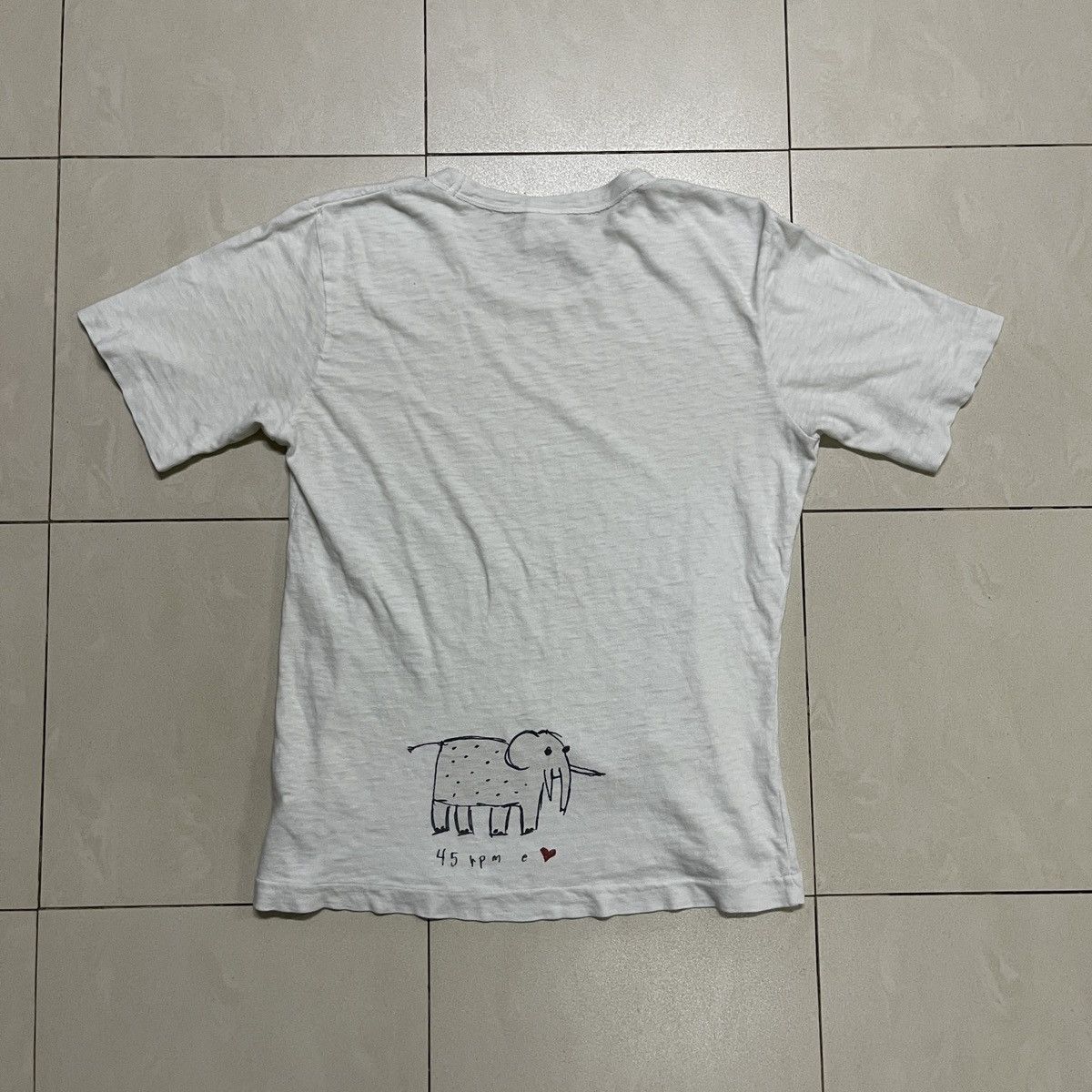 45rpm × Japanese Brand × Vintage Vintage 45rpm Elephant T Shirt Size US S / EU 44-46 / 1 - 9 Thumbnail