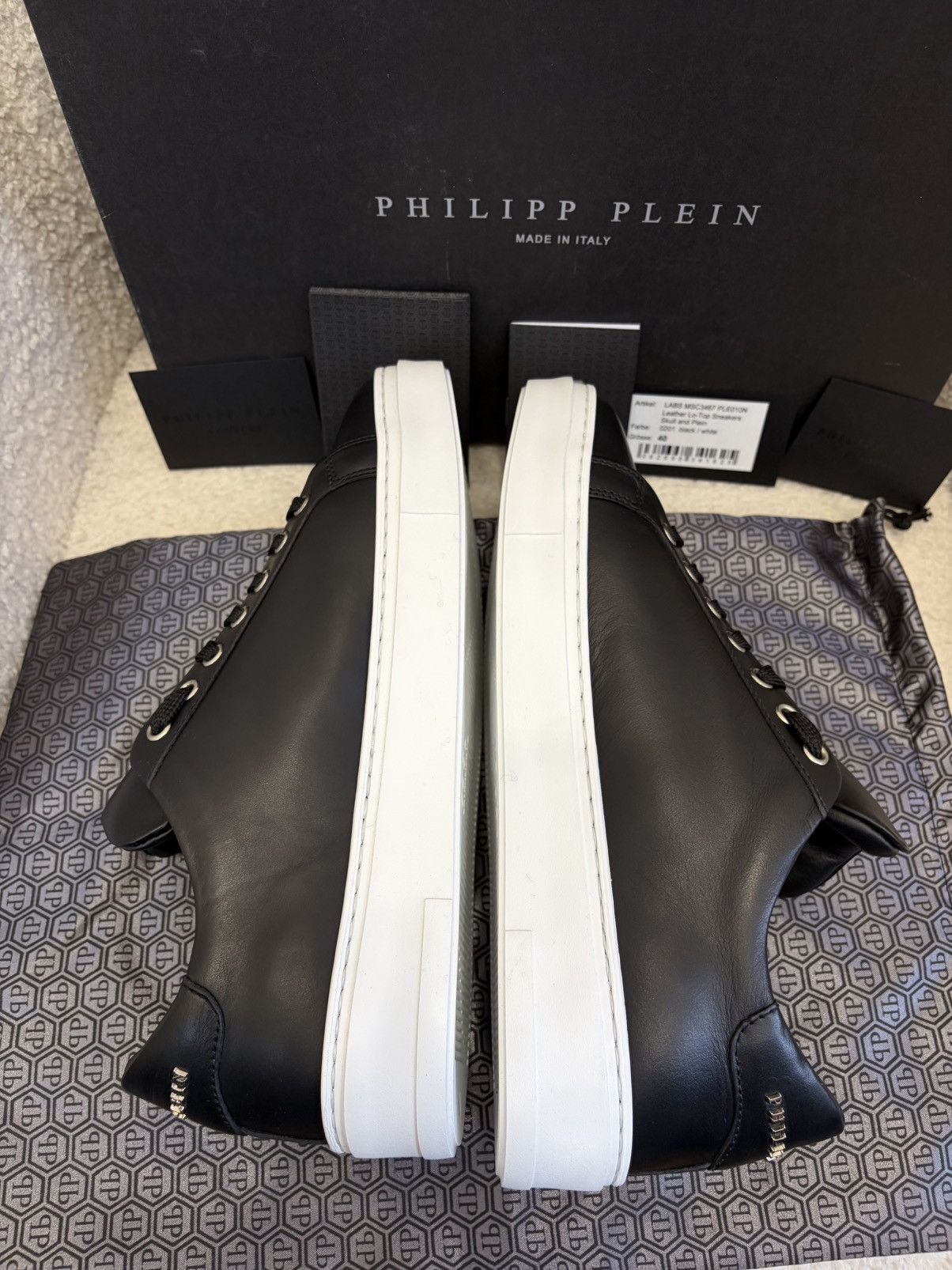 Philipp Plein Philipp Plein Men’s Sneakers Size US 7 / EU 40 - 5 Thumbnail