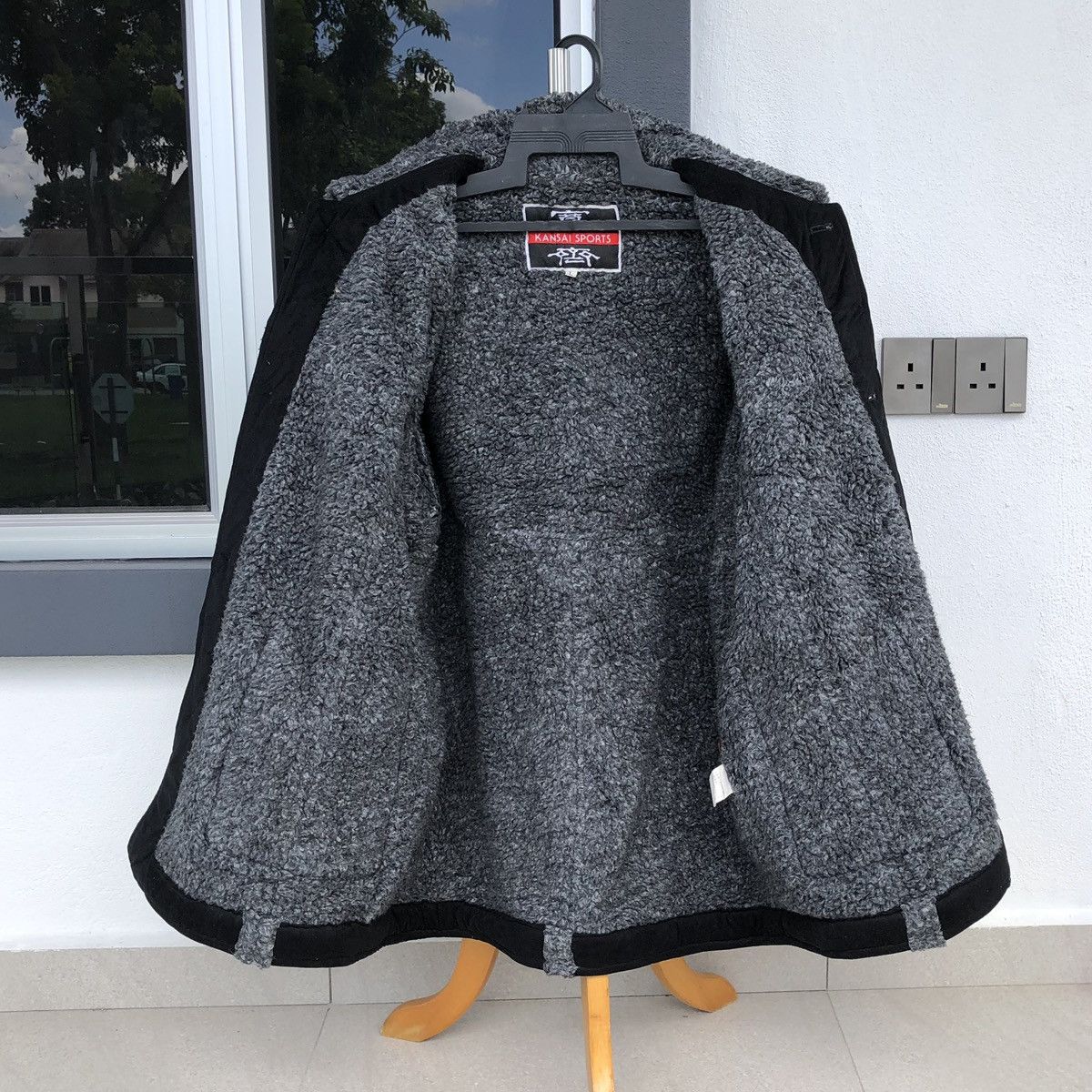 Kansai Yamamoto Vintage Kansai Sports winter/sherpa coach jacket Size US L / EU 52-54 / 3 - 9 Thumbnail