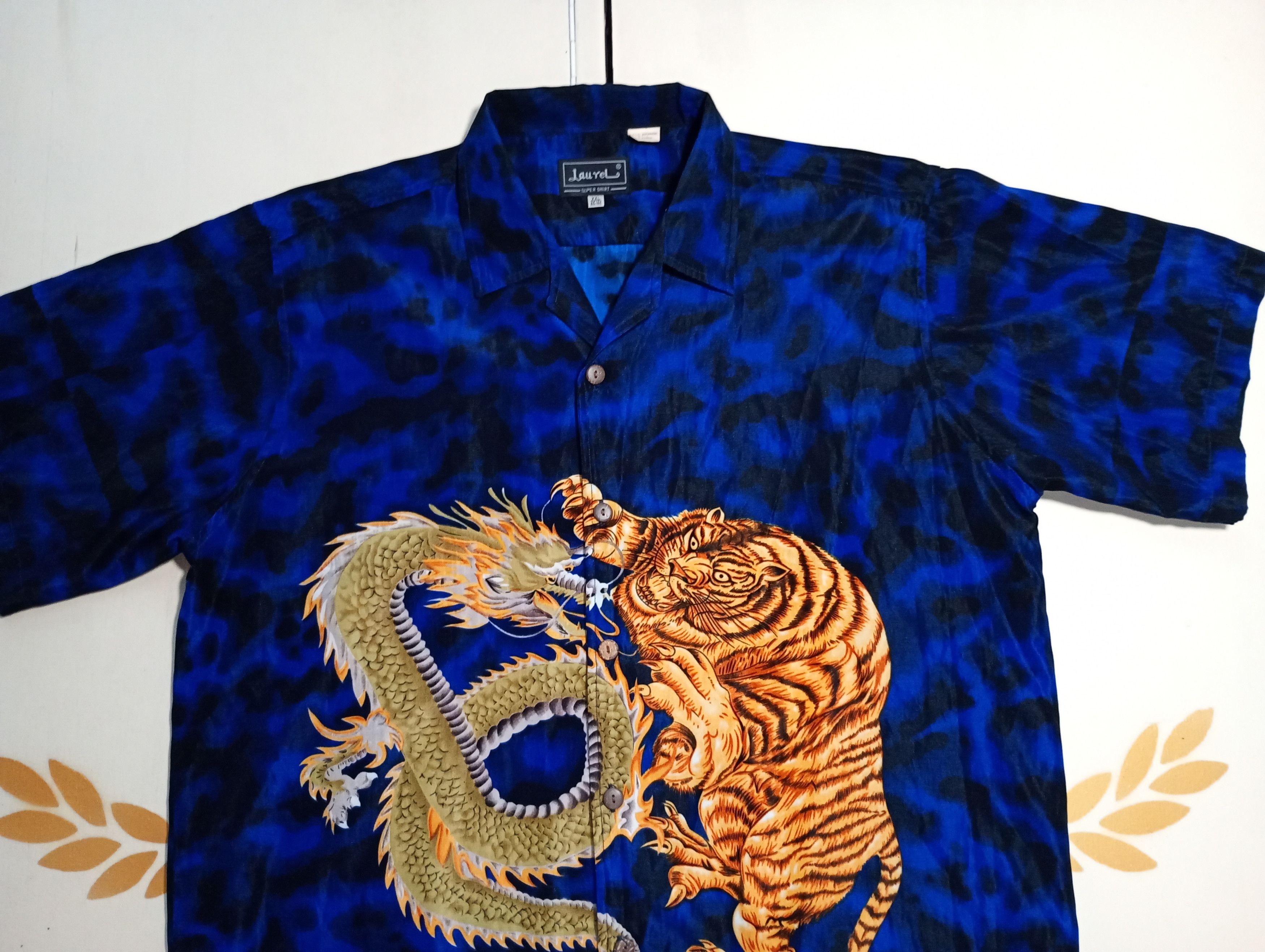 Vintage LauYel Hawaiian Shirt Vintage Size US XXL / EU 58 / 5 - 5 Thumbnail