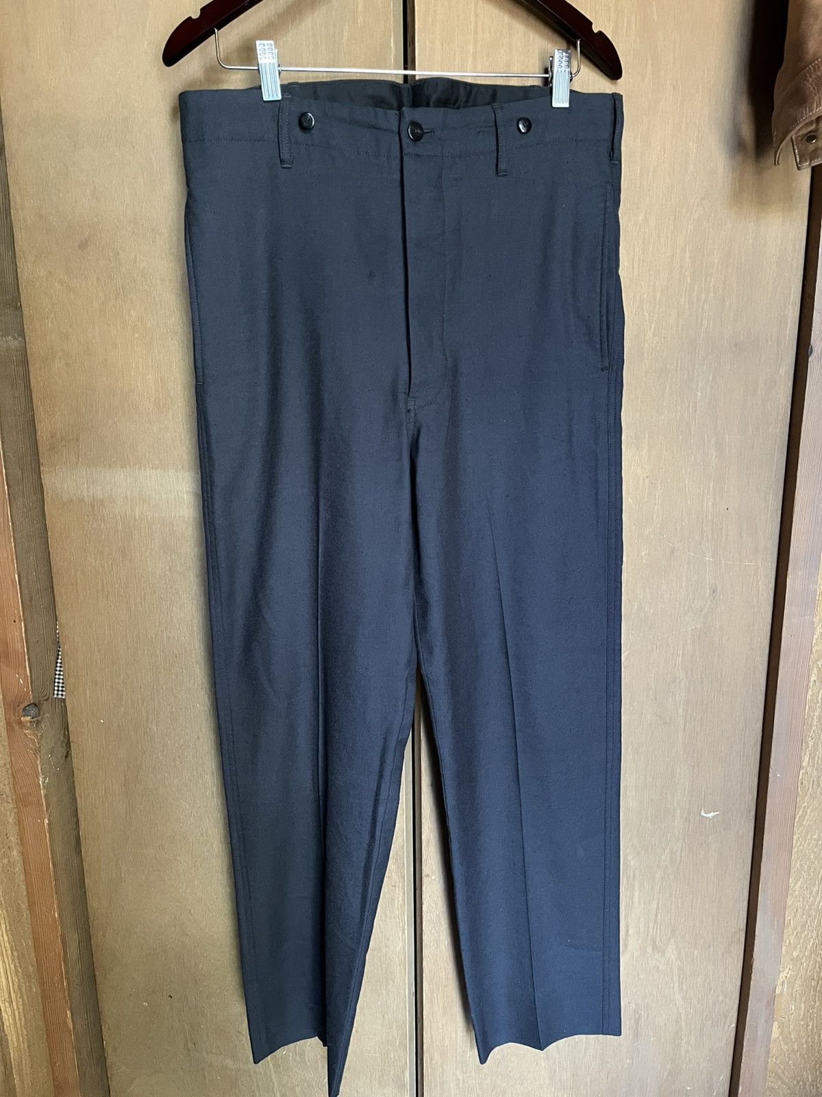 Visvim VISVIM Dress Black Pants 34 Size US 34 / EU 50 - 1 Thumbnail