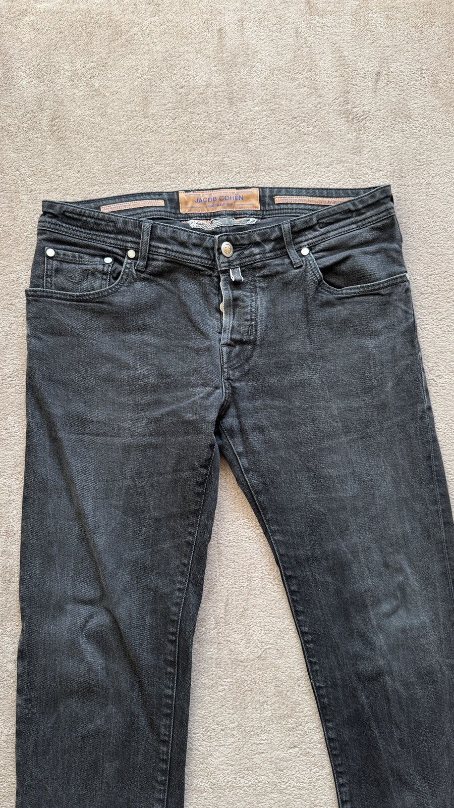 Jacob Cohen Vintage Slim Fit Wash Jeans Y2K punk diesel armani purple Size US 34 / EU 50 - 2 Thumbnail