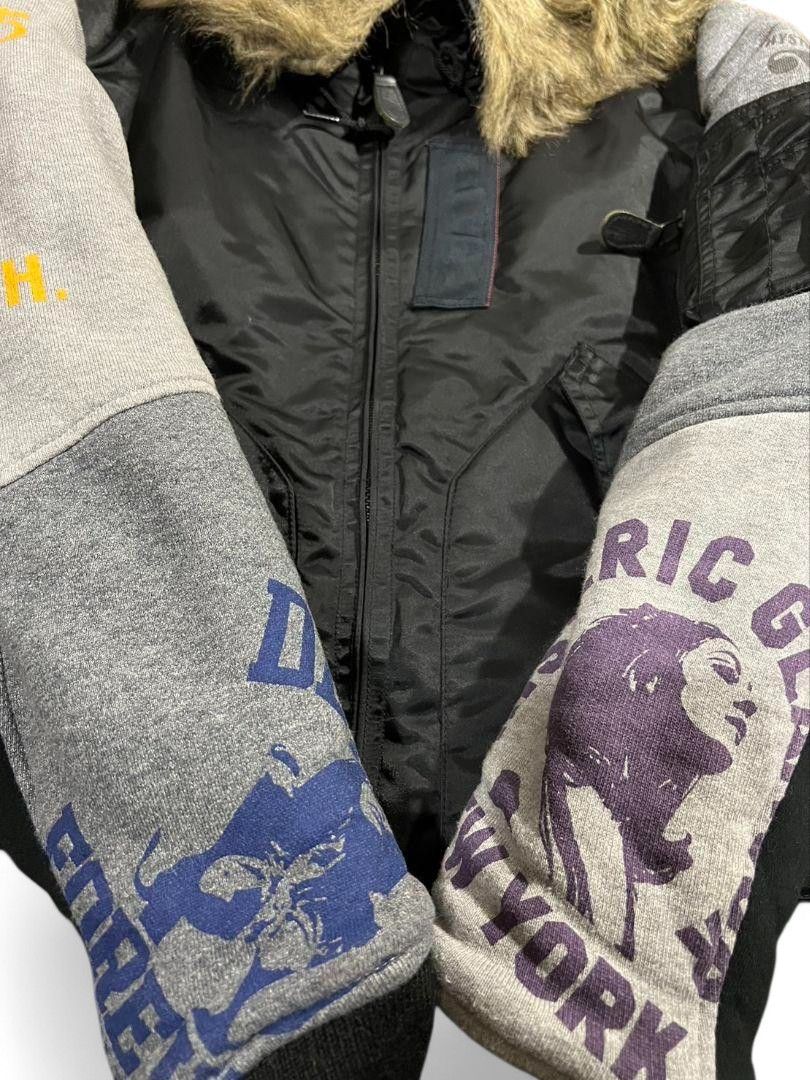 Hysteric Glamour Hysteric Glamour - M N-2B His Girl Playgirl New York Fur Size US M / EU 48-50 / 2 - 4 Thumbnail