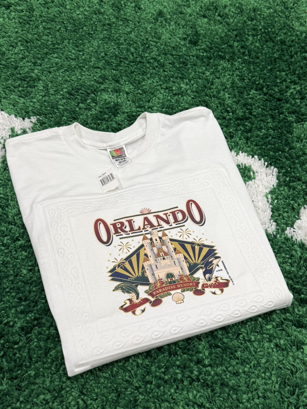 Fruit Of The Loom × Vintage × Walmart Rare Deadstock Walmart Orlando Florida Tee Print Tee XL Size US XL / EU 56 / 4 - 7 Thumbnail