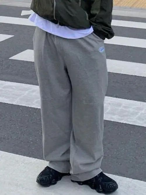 Designer × Japanese Brand Baggy streetwear drill Loose Sweatpants Size US 34 / EU 50 - 2 Thumbnail