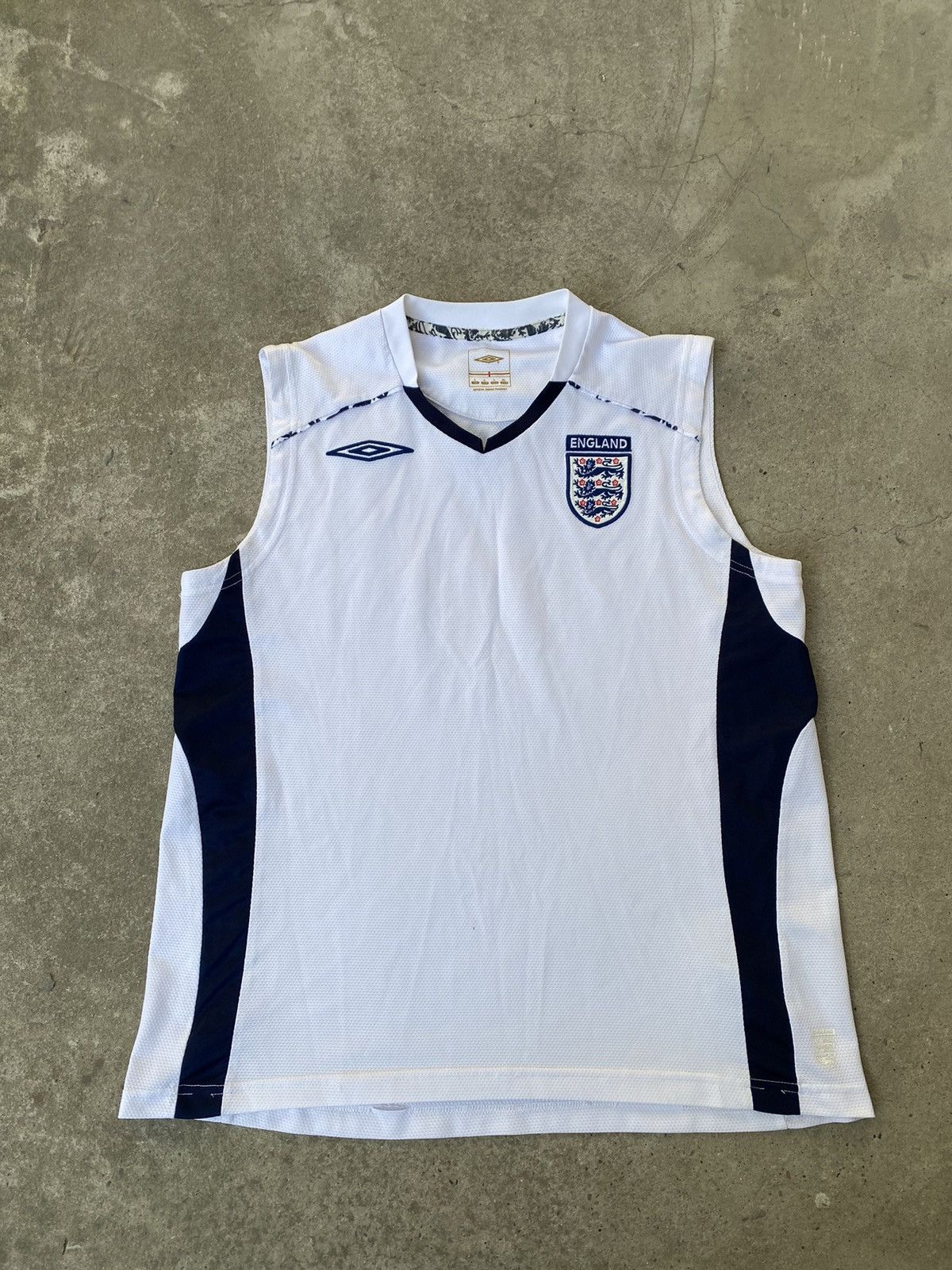 Umbro × Vintage VINTAGE 2006-07 Umbro England Training Vest