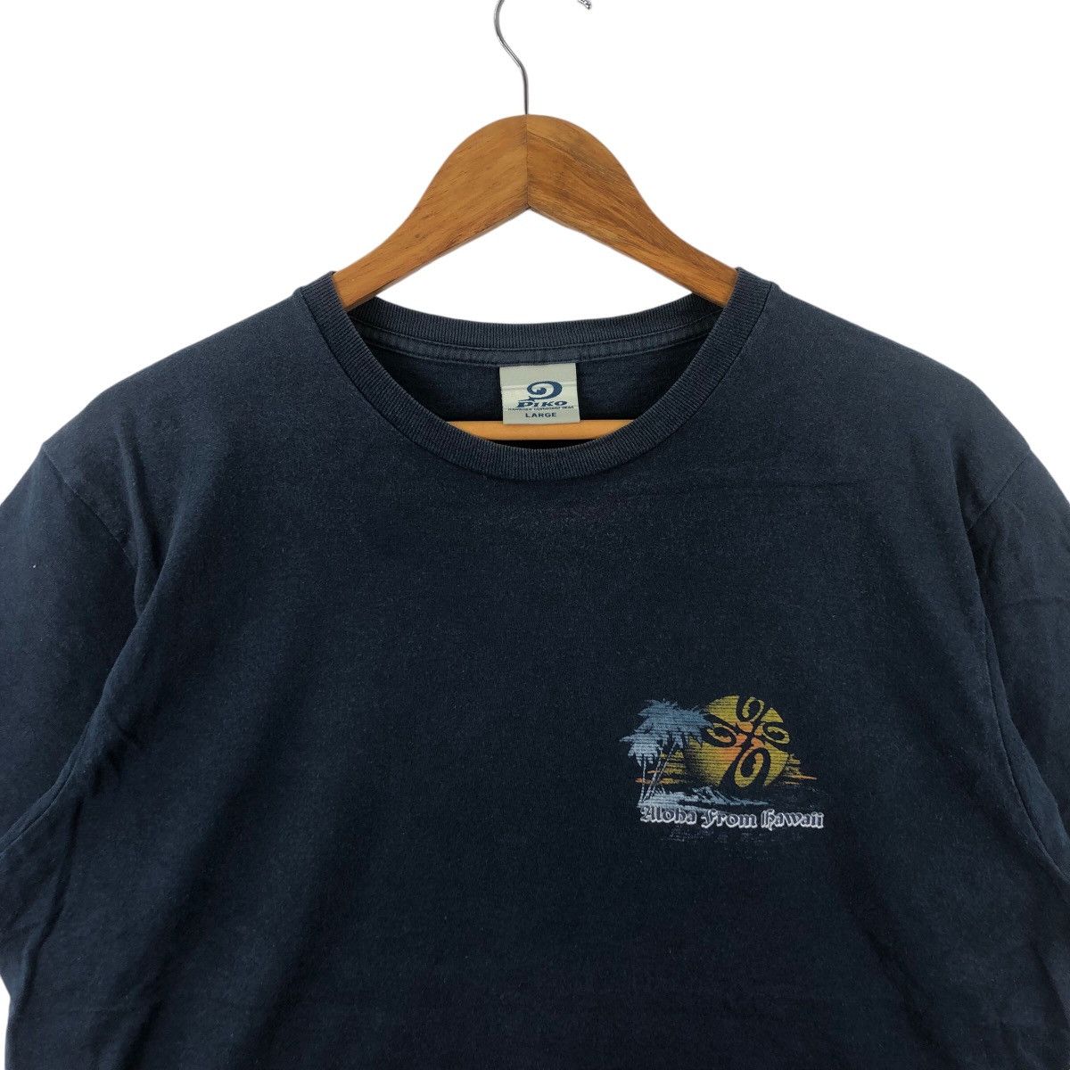 Vintage Vintage 90’ PIKO ALOHA HAWAII Surf Single Needle Stitches Size US L / EU 52-54 / 3 - 2 Thumbnail