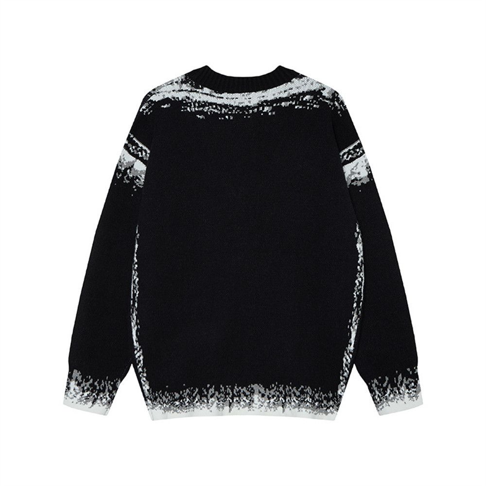 Vintage Loose casual men's street butterfly V-neck knitted cardigan Size US M / EU 48-50 / 2 - 2 Thumbnail