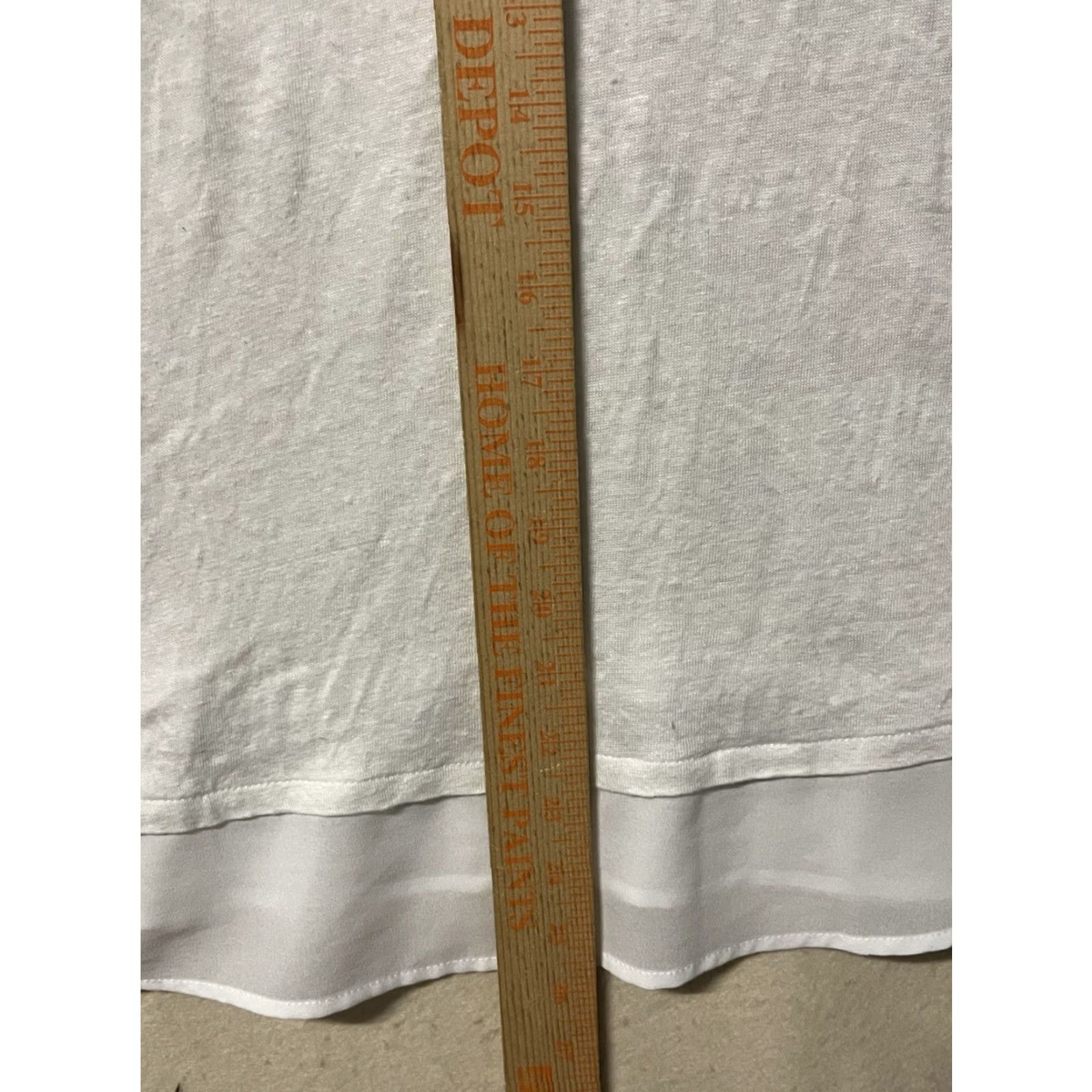 Sanctuary VINTAGE? Sanctuary Linen White Blouse Shirt Womens L White Linen Blouse Shirt Sanctuary Women Large Shirt Blouse White Linen Women L Size L / US 10 / IT 46 - 4 Thumbnail