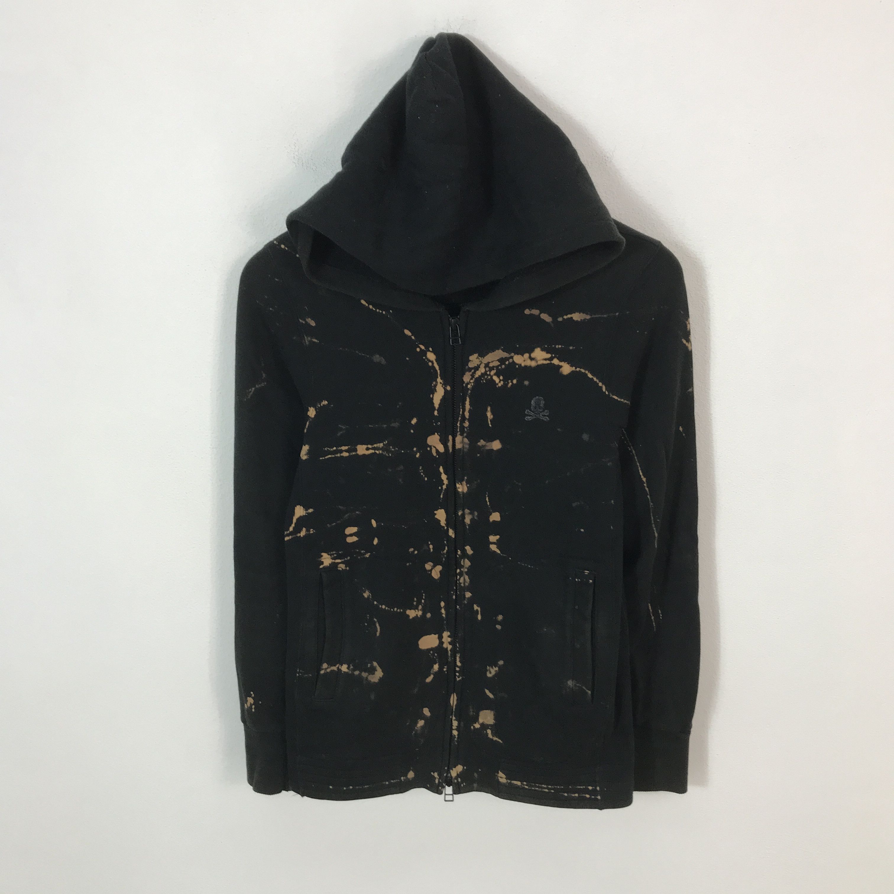 Roen gothic style roen Japan Acid Wash style skull hoodies jacket Size US XS / EU 42 / 0 - 2 Thumbnail