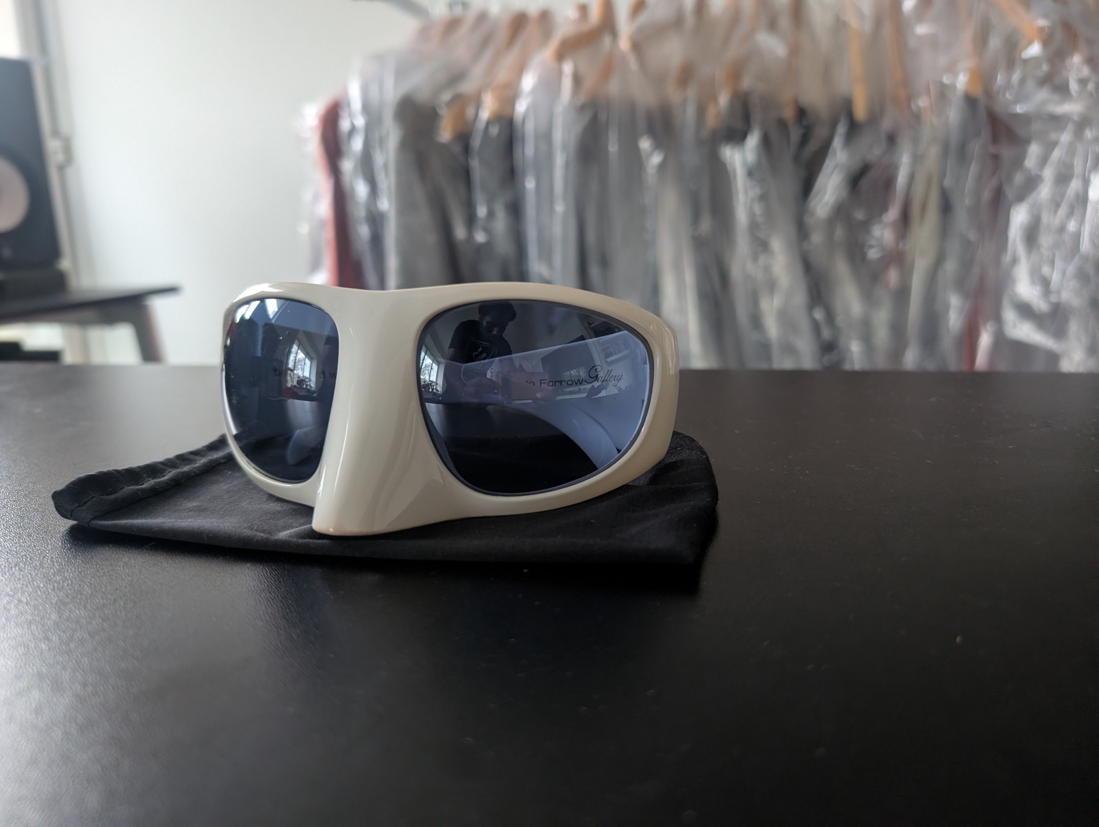 Bernhard Willhelm × Linda Farrow Linda Farrow x Bernhard Willhelm White Size ONE SIZE - 2 Thumbnail