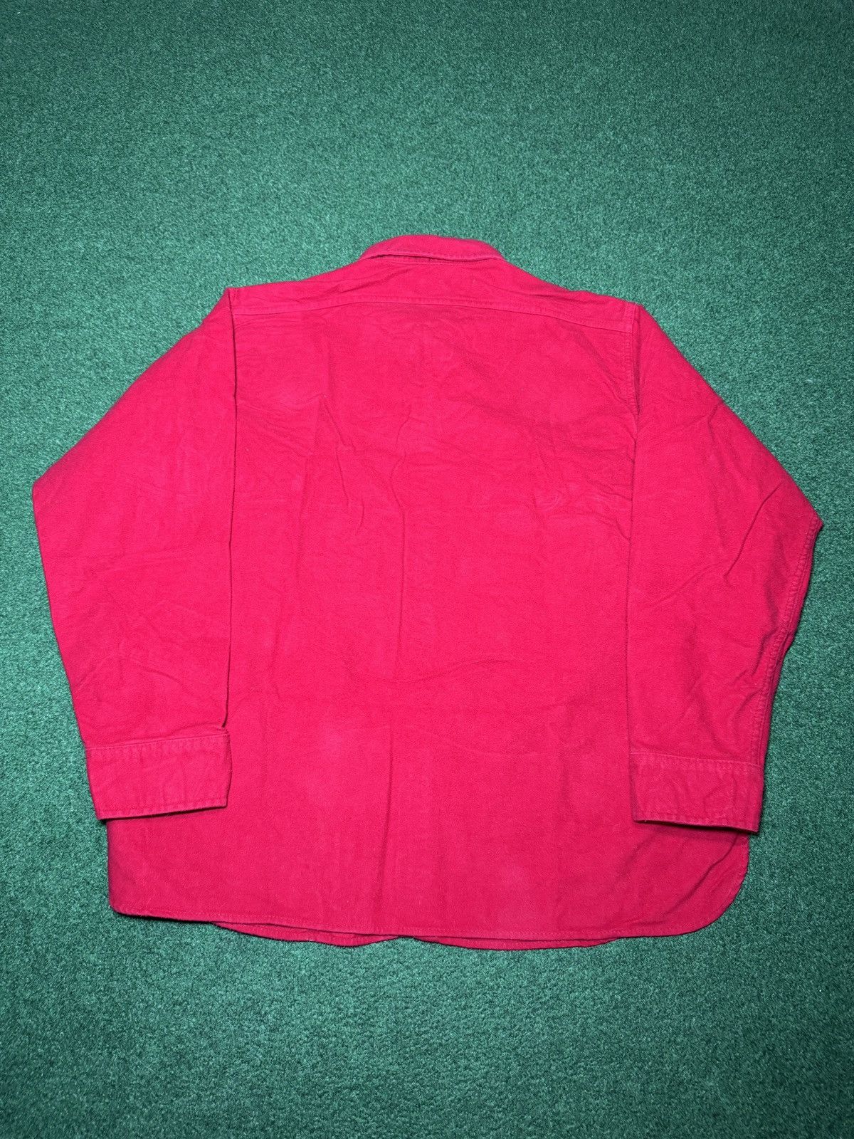 Woolrich Woolen Mills Vintage Woolrich Chamois Flannel Shirt Mens Size XXL Red 70s Size US XXL / EU 58 / 5 - 4 Thumbnail