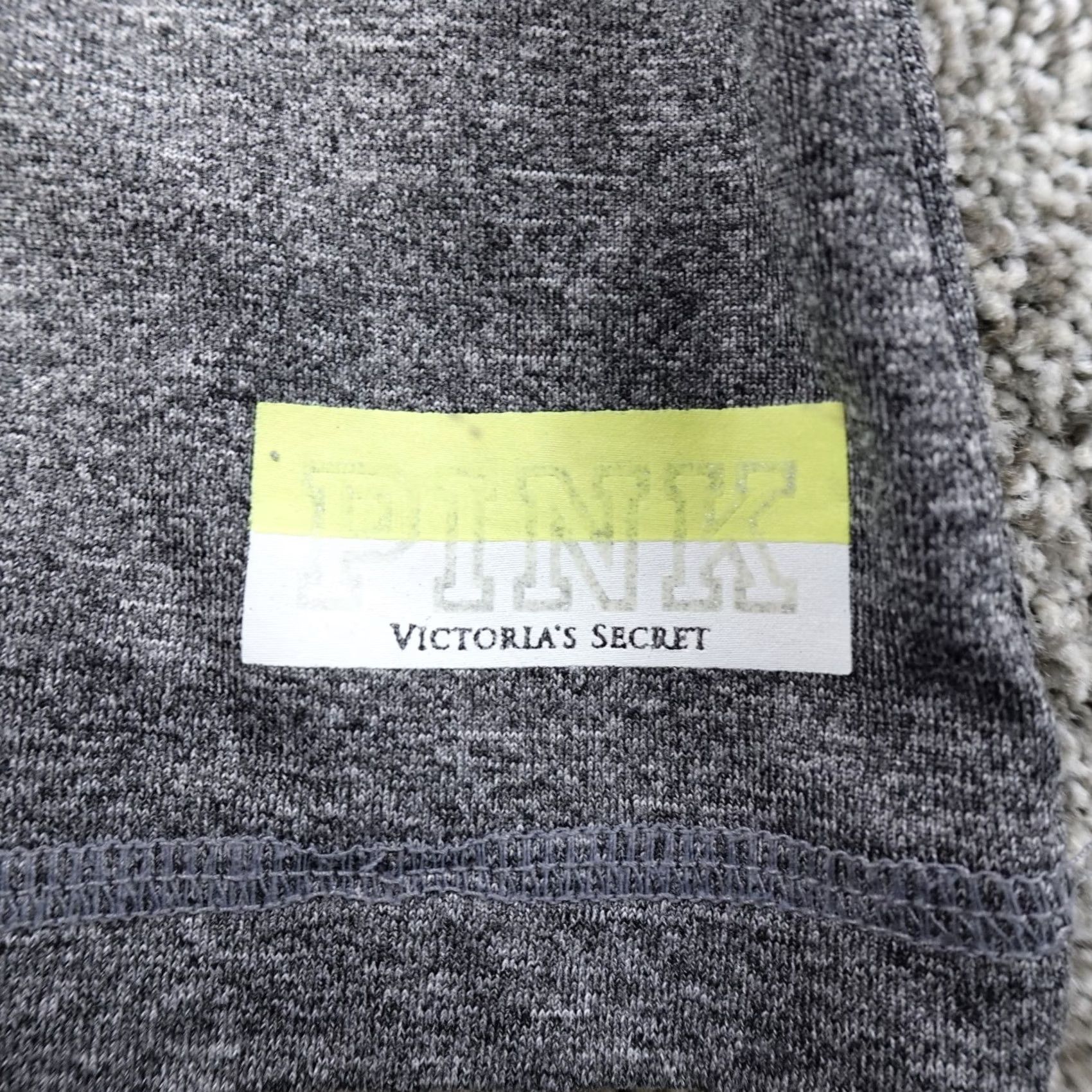 Victoria's Secret Victoria's Secret Pink Jacket Womens M Gray Black Zip Sweatshirt Preppy Full Zip Casual Workwear Size M / US 6-8 / IT 42-44 - 3 Thumbnail