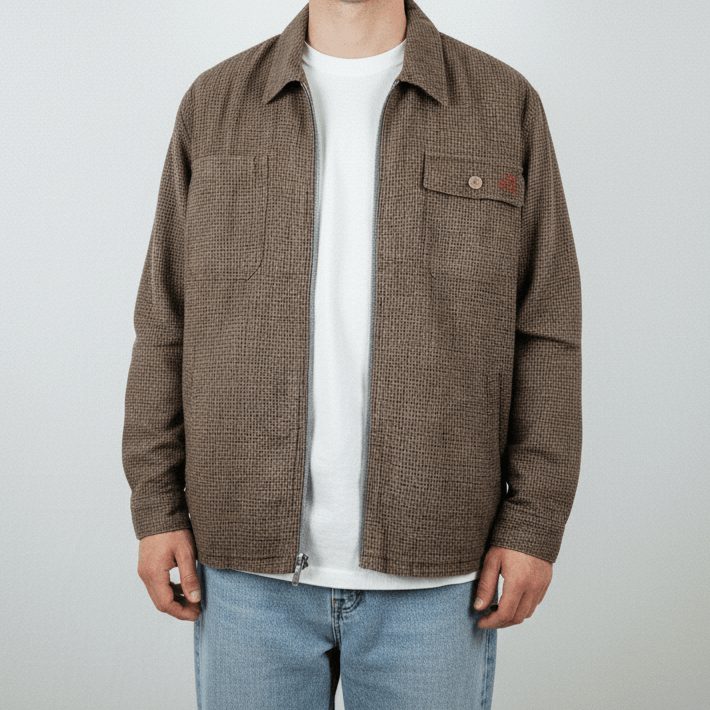 Canal New York Vintage Studio Canal Small Checked Zipper Jacket Size US L / EU 52-54 / 3 - 1 Thumbnail