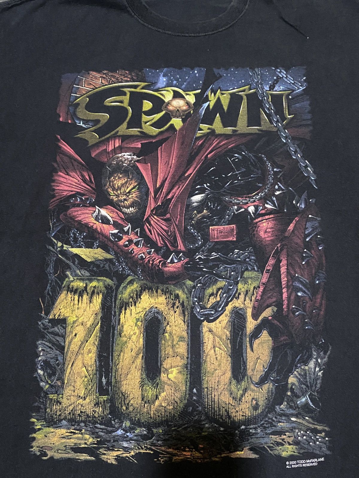 Other Vintage Spawn 100 Comic Size US XL / EU 56 / 4 - 2 Thumbnail