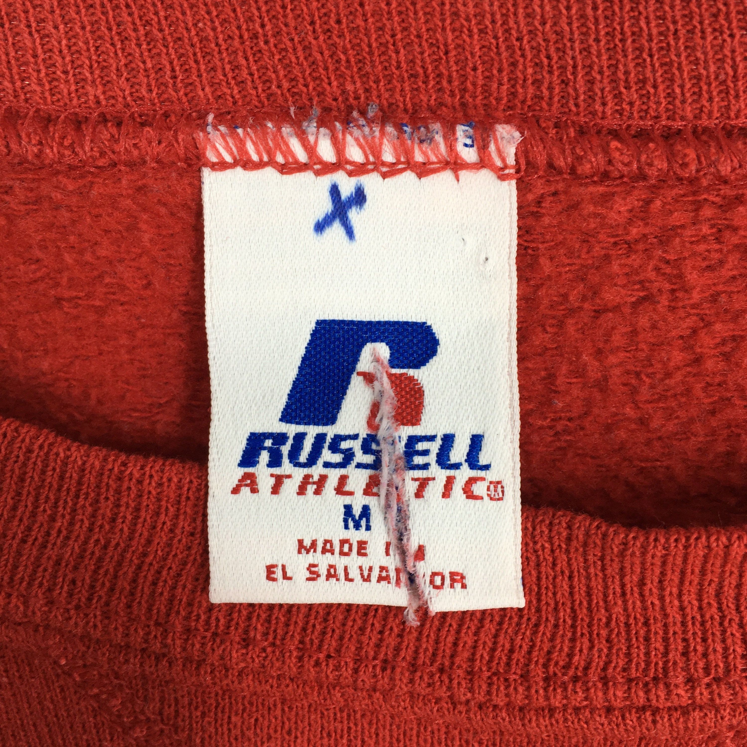 Russell Athletic Vintage 90s Russell Athletic Red Plain Sweatshirt Medium Size US M / EU 48-50 / 2 - 5 Thumbnail