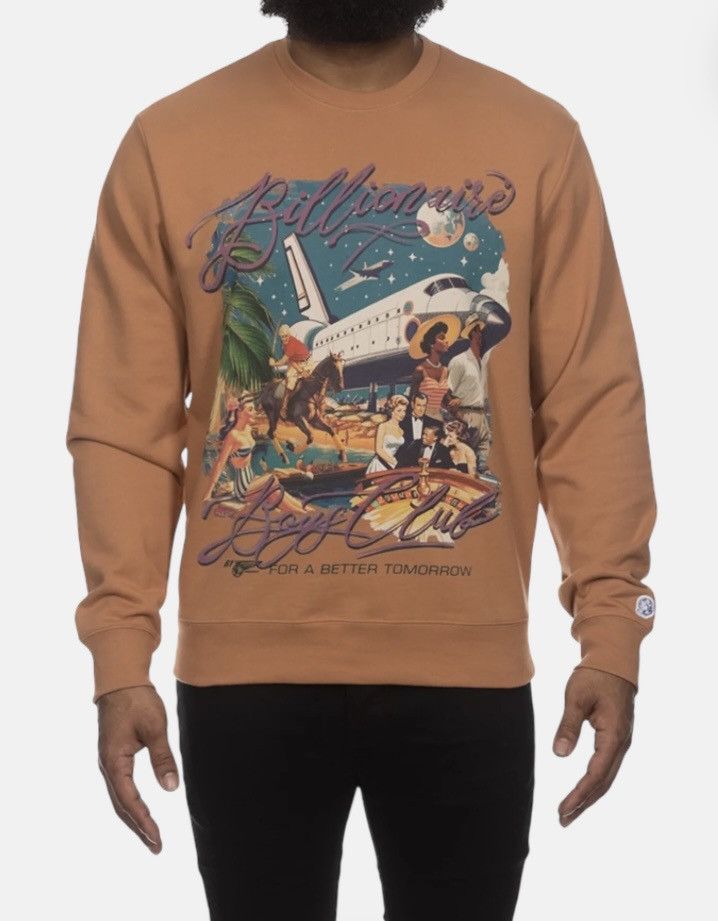 Billionaire Boys Club BETTER TOMORROW CREWNECK SWEATSHIRT Size US S / EU 44-46 / 1 - 3 Thumbnail