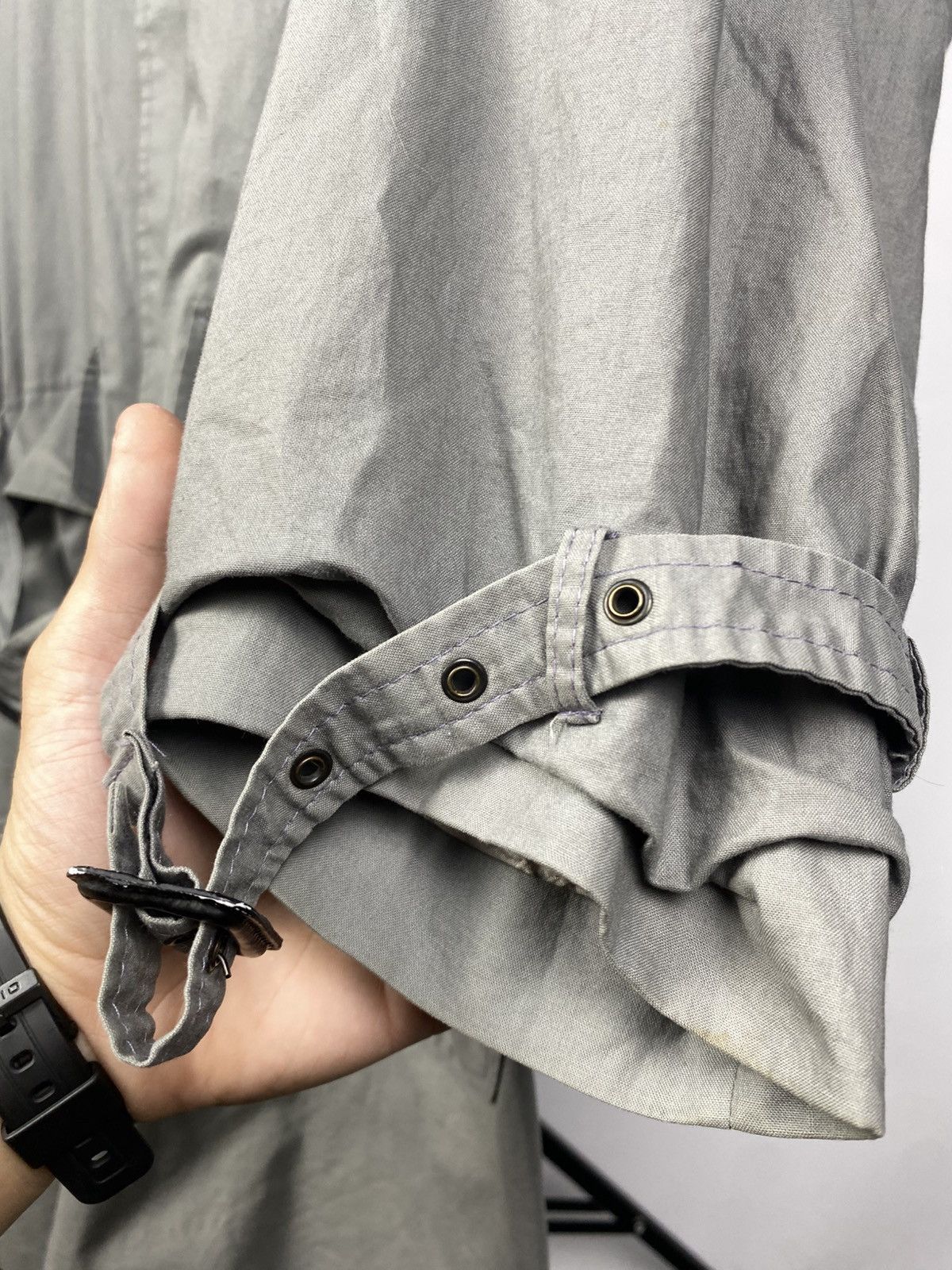 Avant Garde Vintage 80s YSL Trench Coat Luxury Old Money