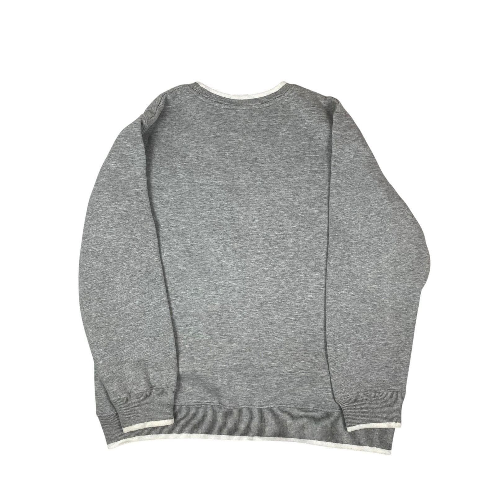 Nike × Vintage Nike Men's Heather Gray Swoosh Pullover Sweatshirt Medium Size US M / EU 48-50 / 2 - 5 Thumbnail