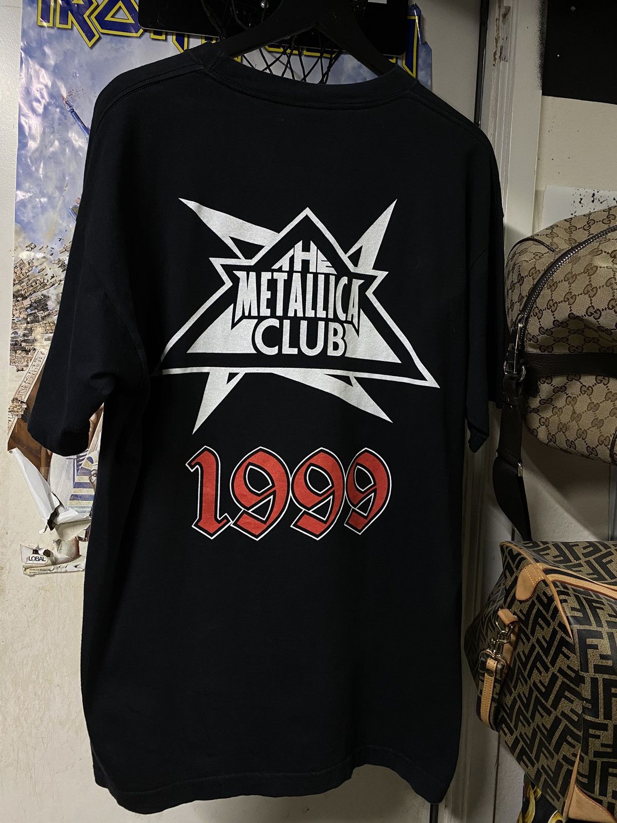 Band Tees Vintage 1999 Metallica Band Tour T-Shirt Adult XLarge Size US XL / EU 56 / 4 - 2 Thumbnail