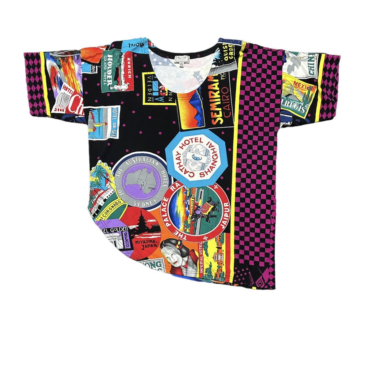 Versus Versus giani versace overprint strecth tee Size M / US 6-8 / IT 42-44 - 1 Thumbnail