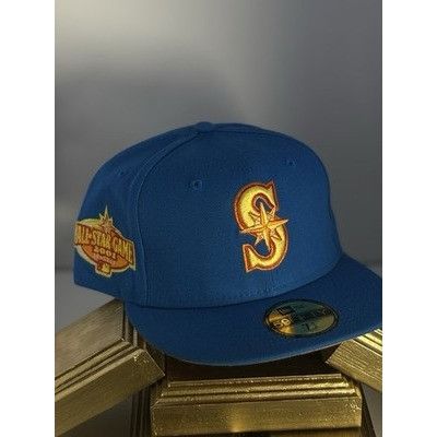 New Era Seattle Mariners 2001 ASG Hat Club Sunrise Daybreaker 59FIFT Size ONE SIZE - 1 Thumbnail