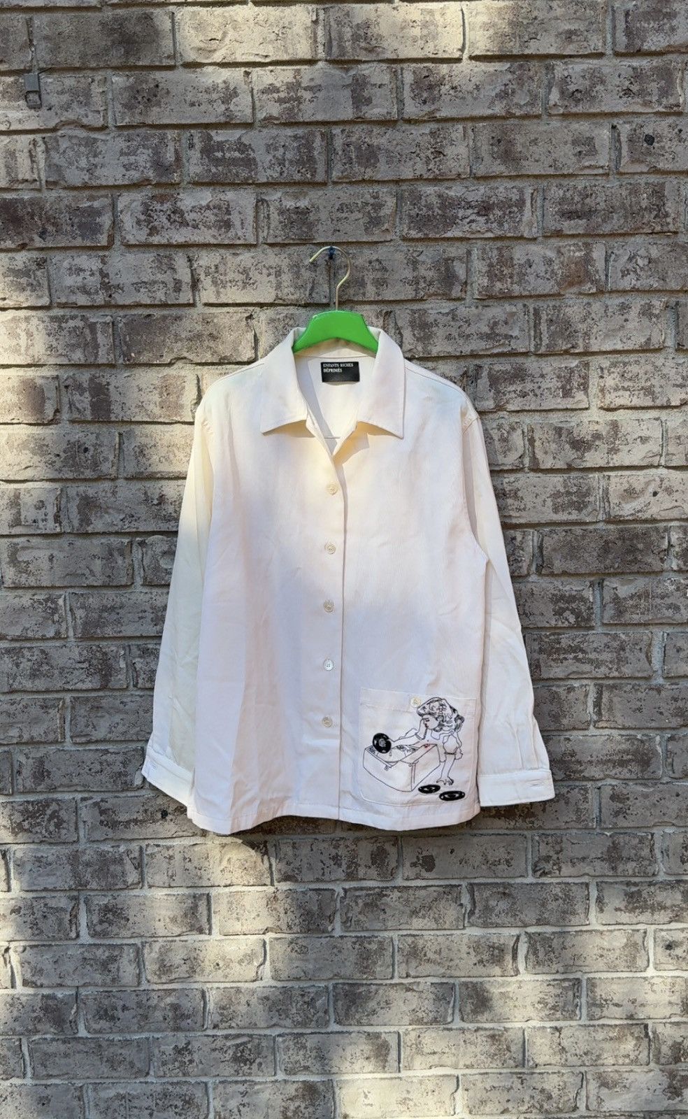Enfants Riches Deprimes Enfants Richés Deprimes Record Girl Nosebleed Button Up Size US M / EU 48-50 / 2 - 1 Thumbnail